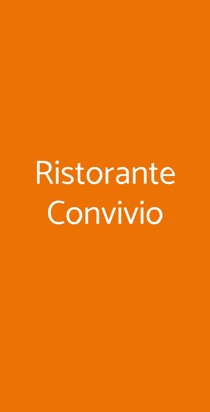 Ristorante Convivio, Forlì