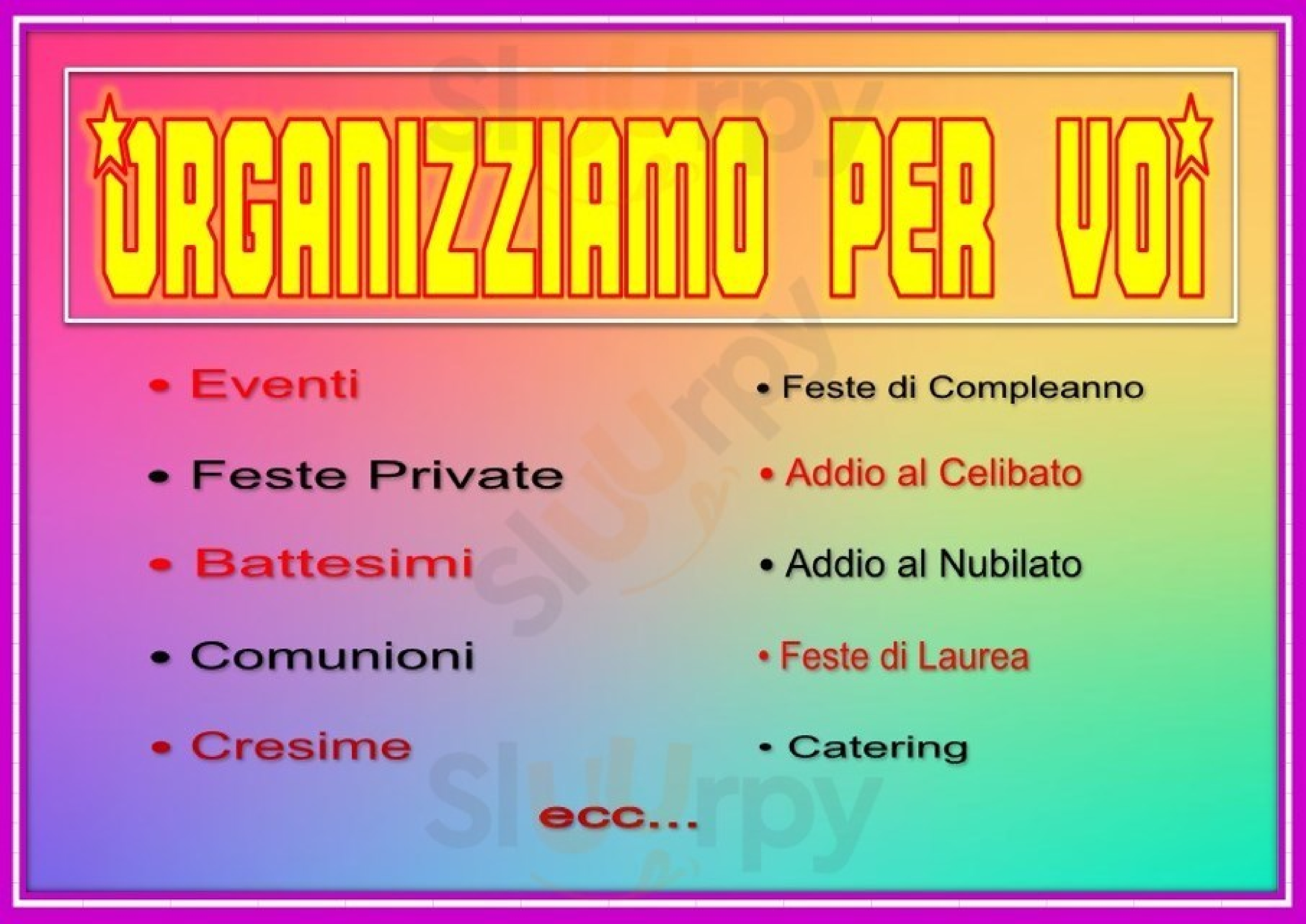 Osteria al Vizietto Mira menù 1 pagina