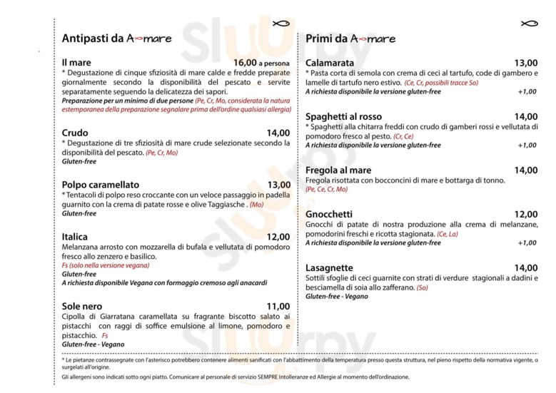 A-mare Ristorante & Pizza, Viareggio