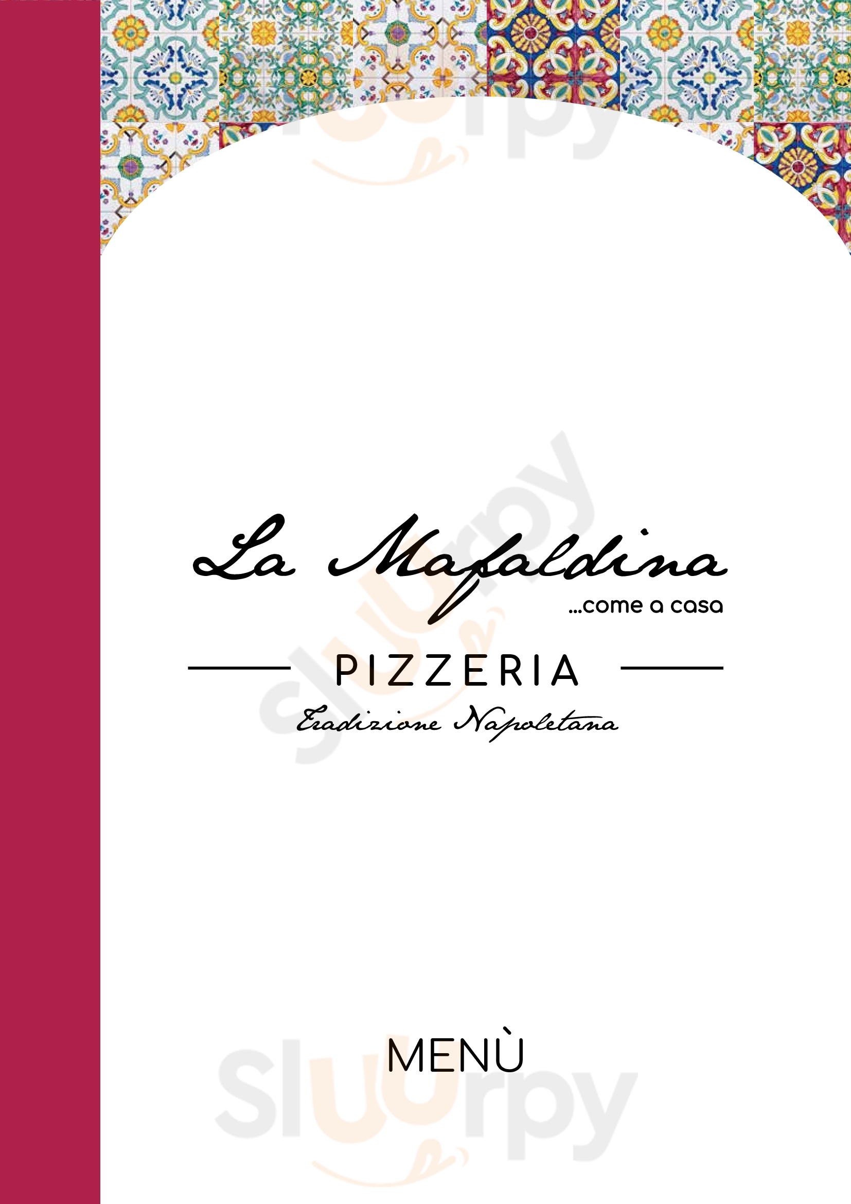 Pizzeria la Mafaldina Padova menù 1 pagina