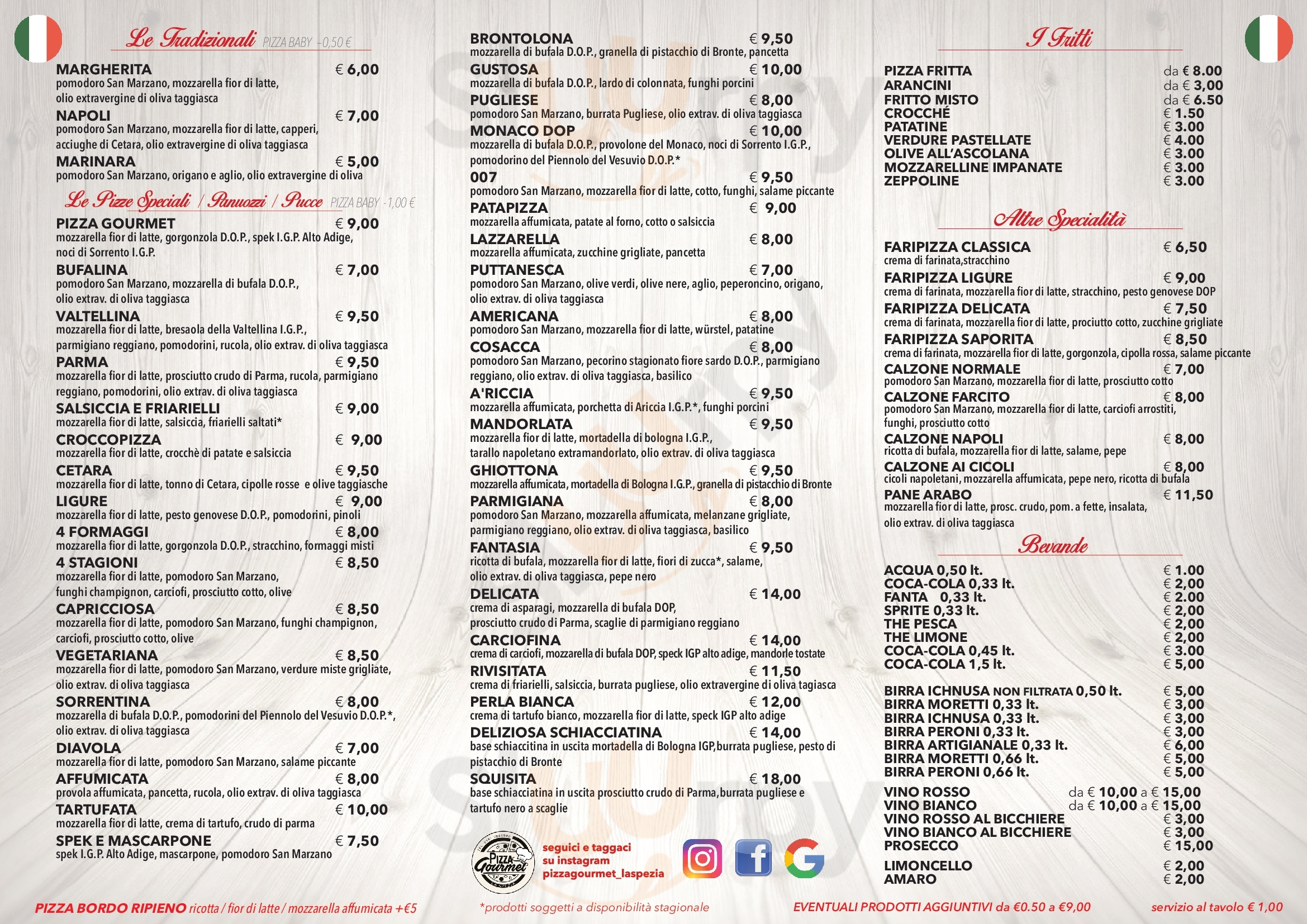 Pizza Gourmet, La Spezia