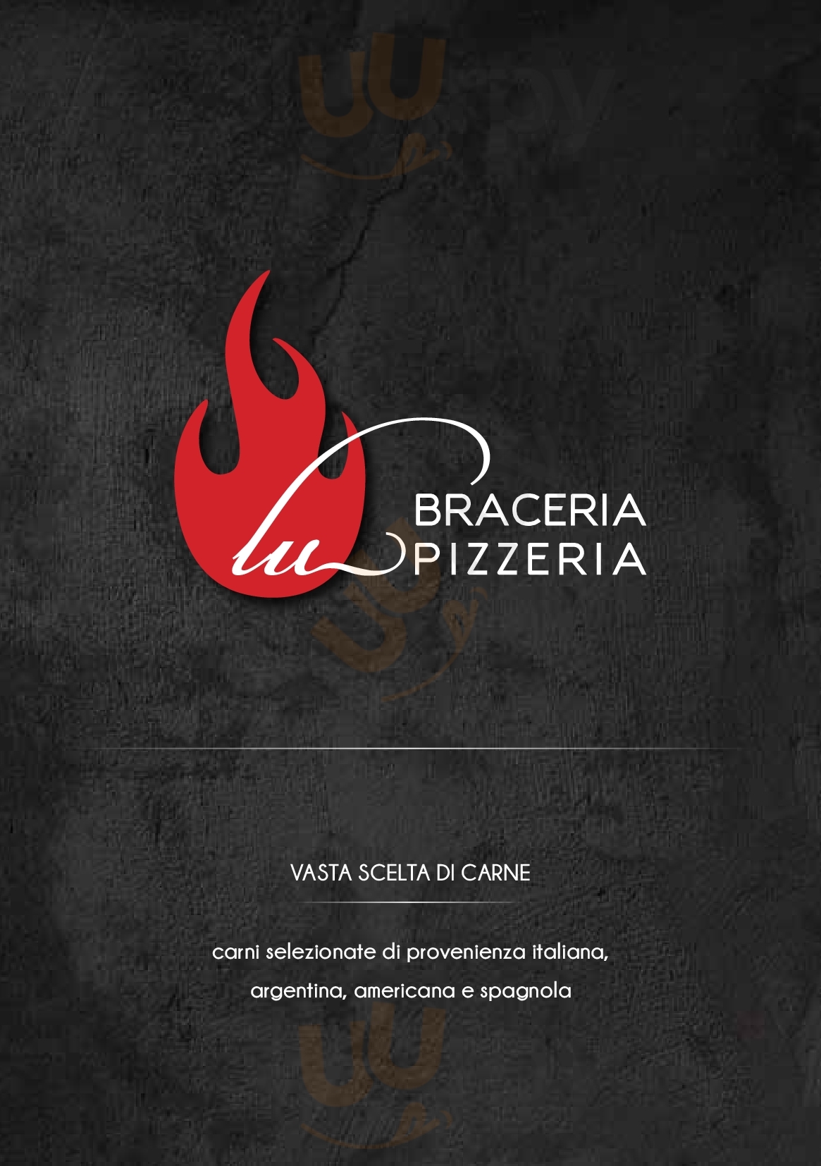 Lu Braceria Pizzeria Bolzano menù 1 pagina