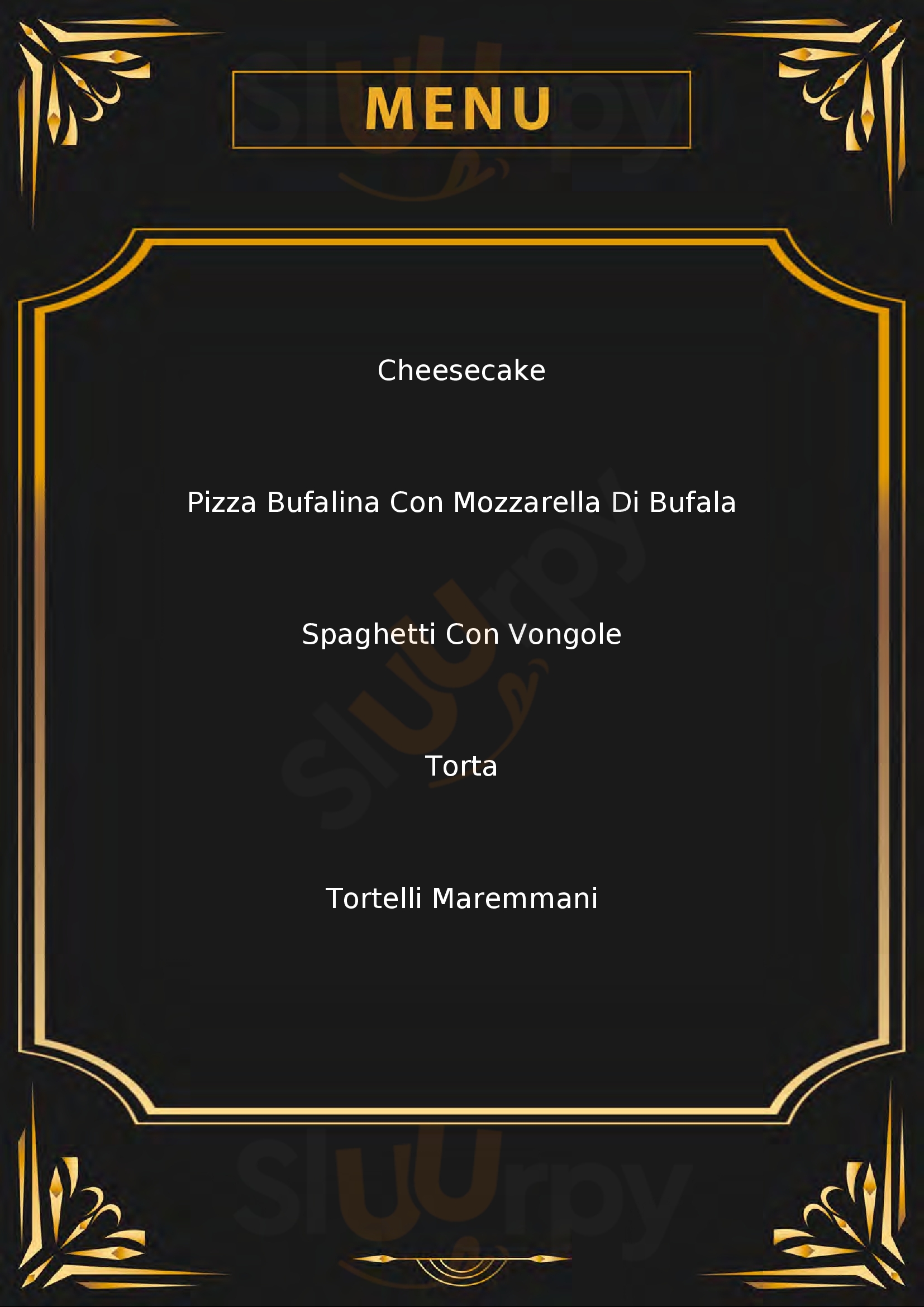 Ristorante Pizzeria Arcobaleno Grosseto menù 1 pagina
