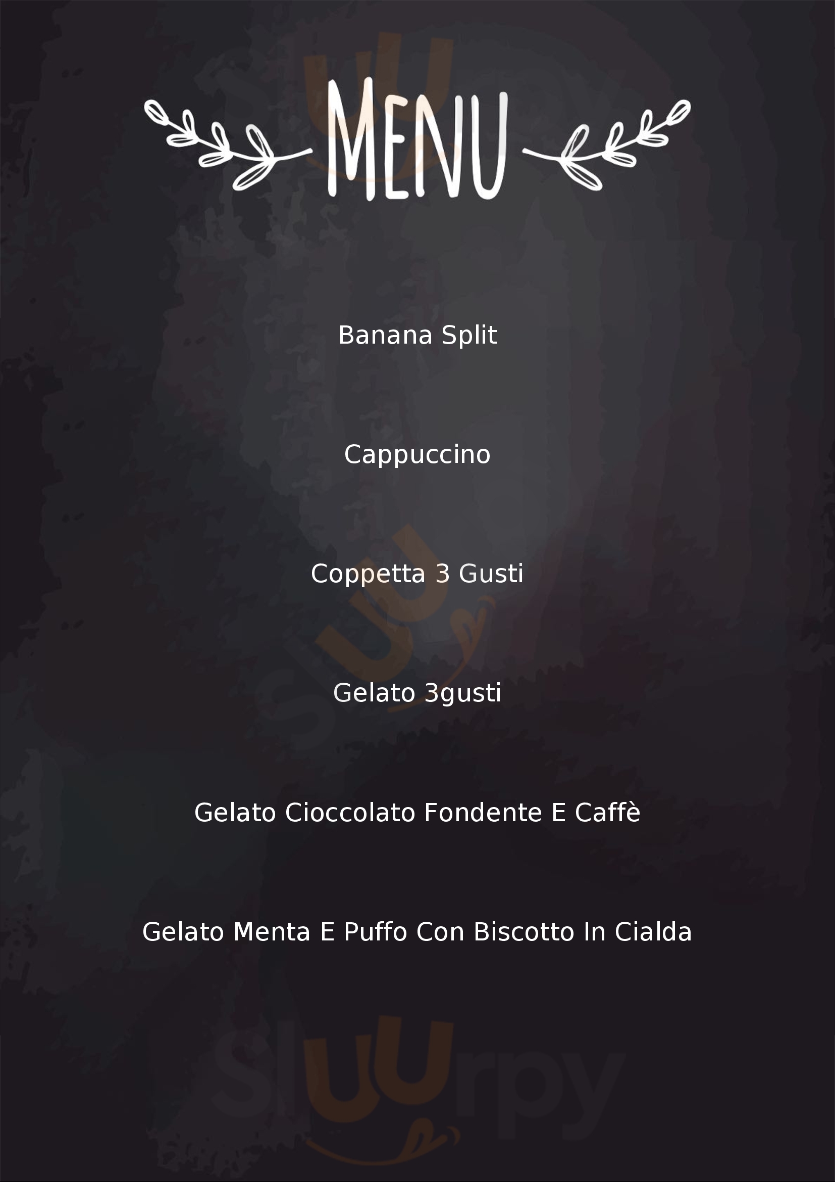 Gelateria del Duomo Piacenza menù 1 pagina