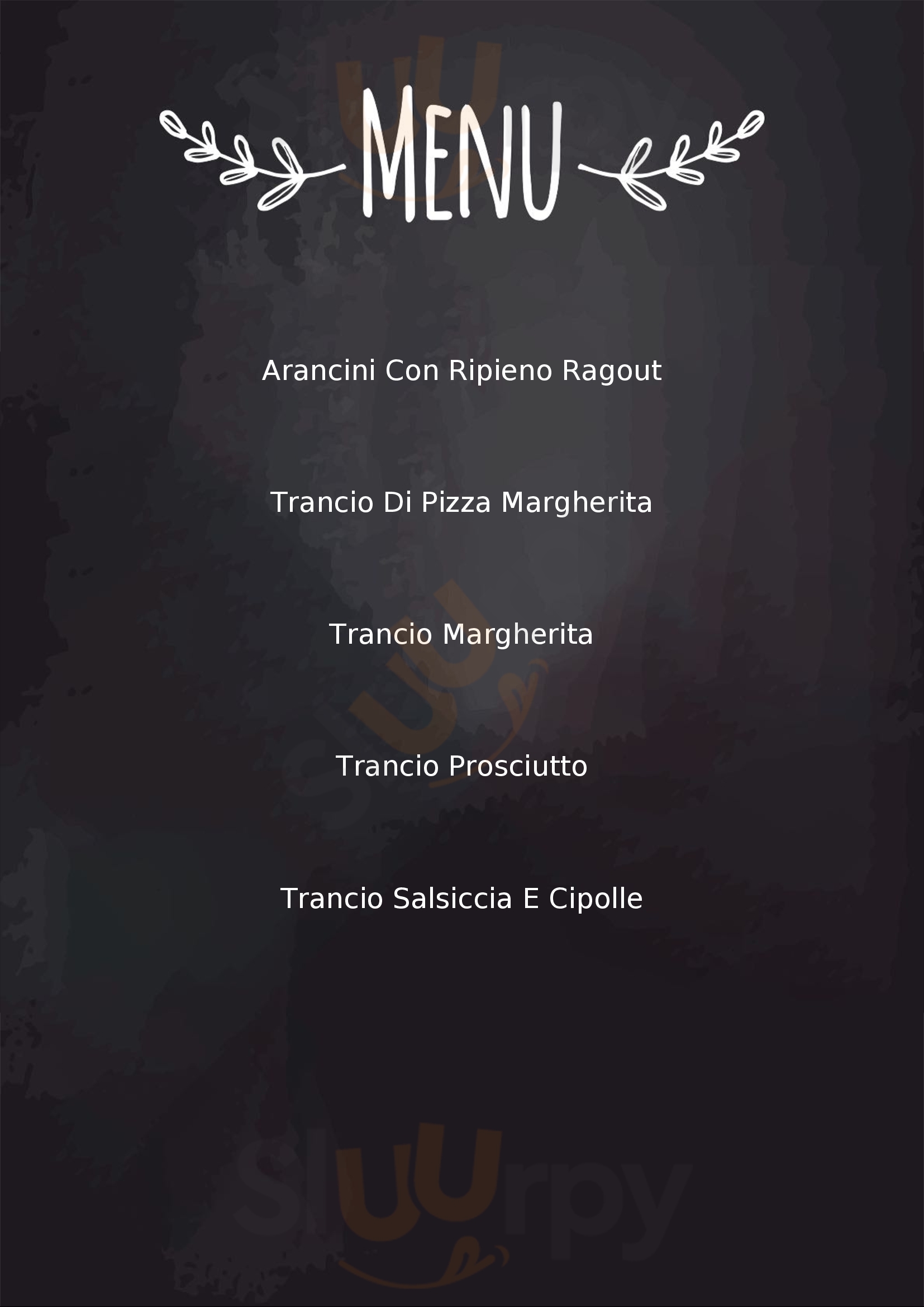 Pizzeria da Gianni Varese menù 1 pagina