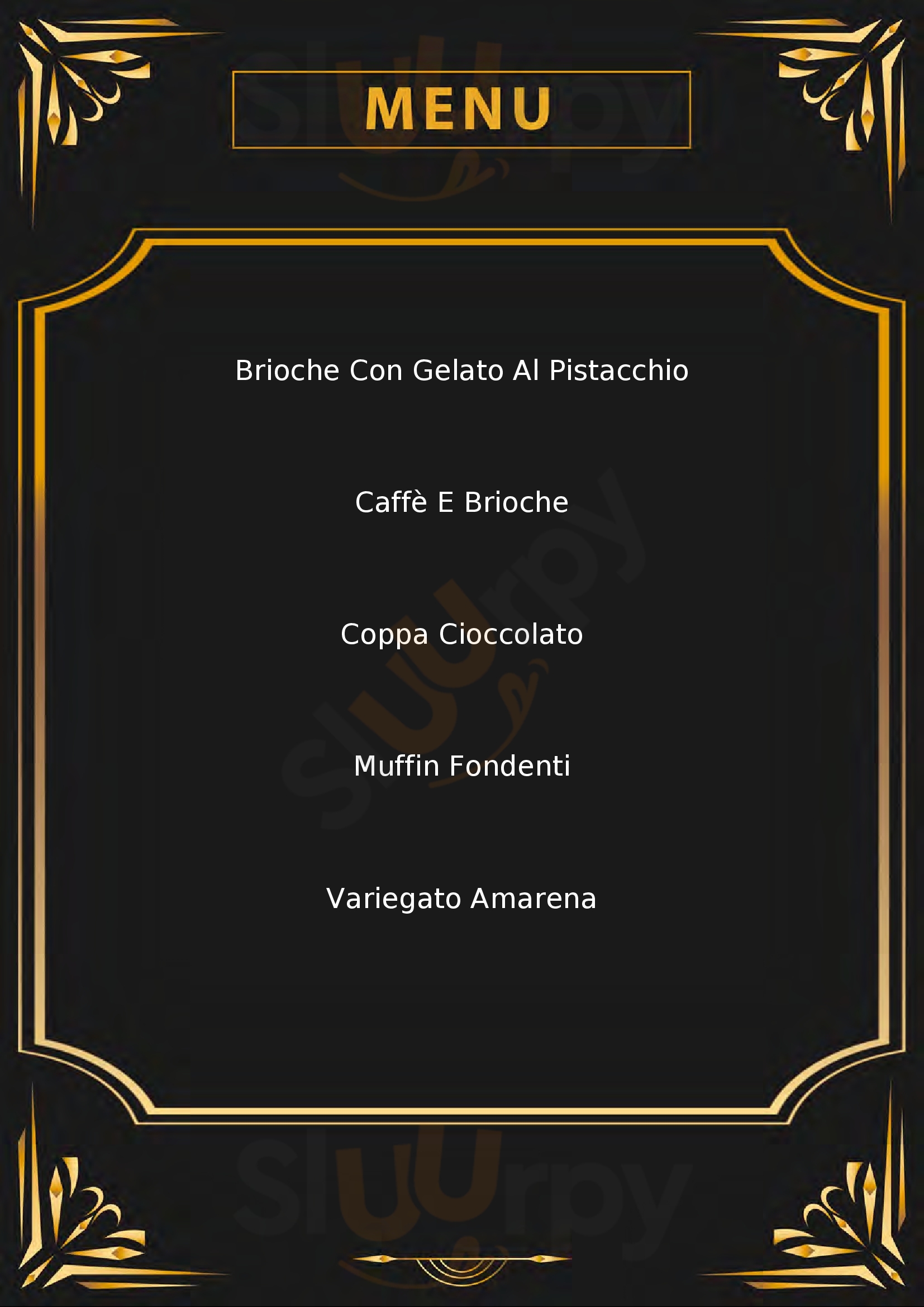 Caffetteria Gelateria In Piazzetta Pavia menù 1 pagina