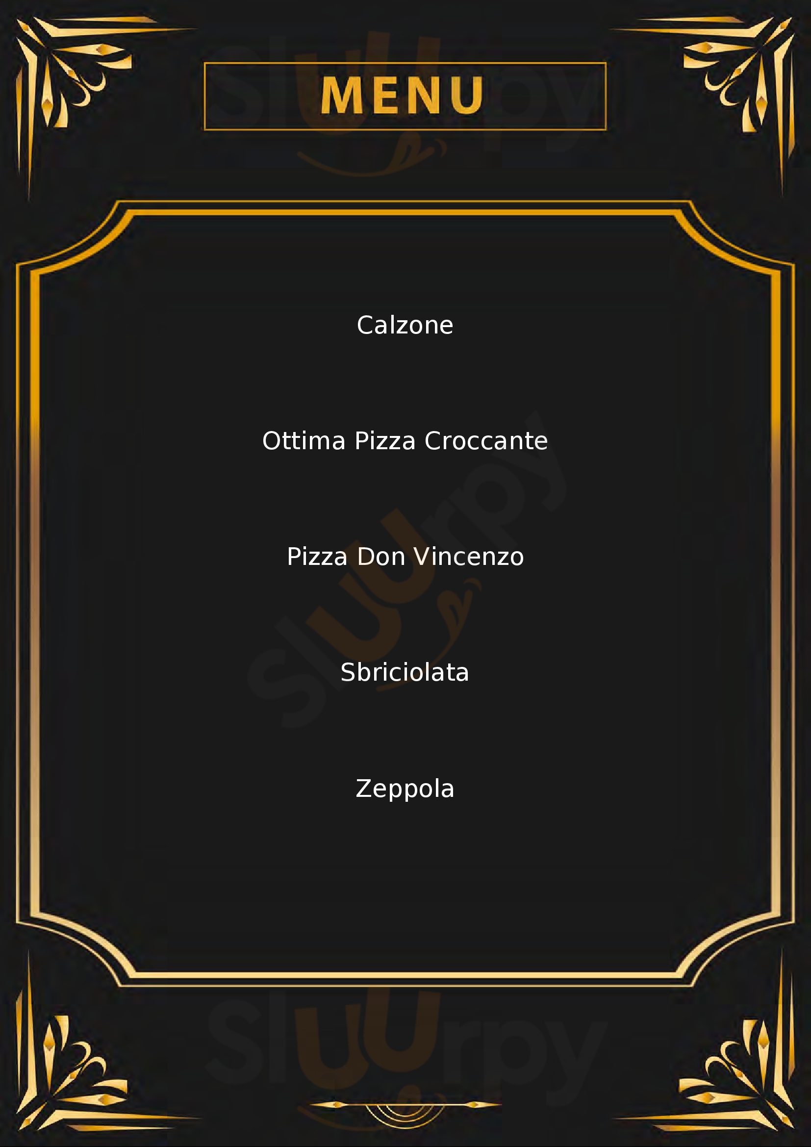 Pizzeria Don Vincenzo Livorno menù 1 pagina