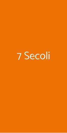 7 Secoli, Firenze