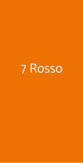 7 Rosso