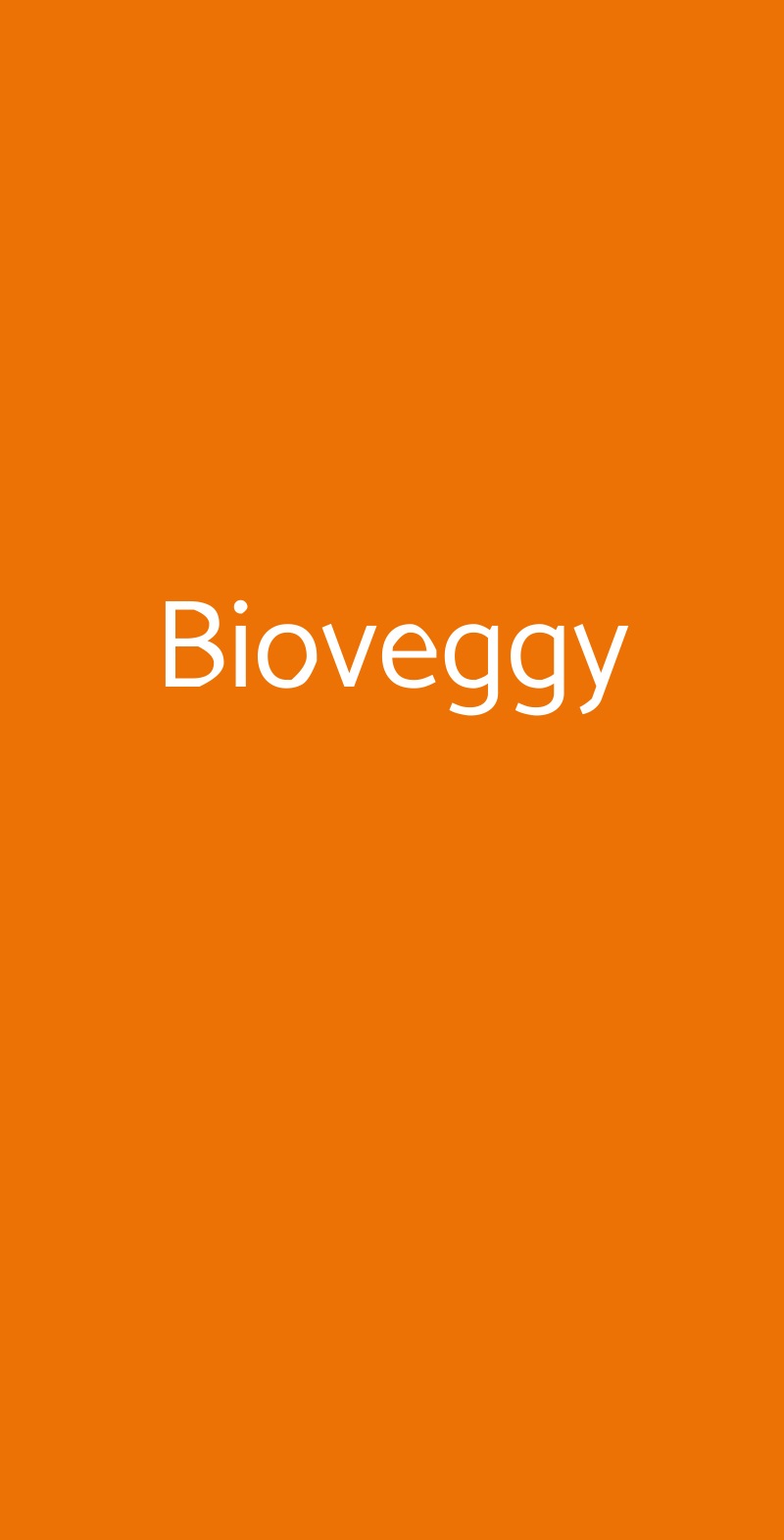 Bioveggy Firenze menù 1 pagina