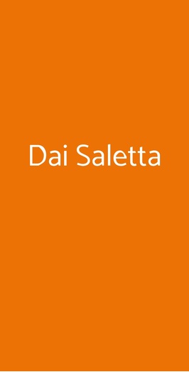 Dai Saletta, Torino
