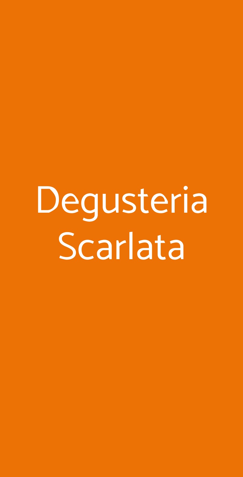 Degusteria Scarlata, Reggio Calabria