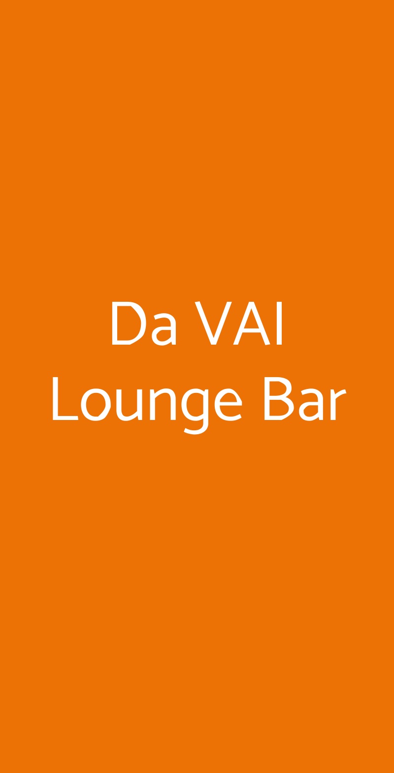 Da Vai Lounge Bar, Quartu Sant'Elena