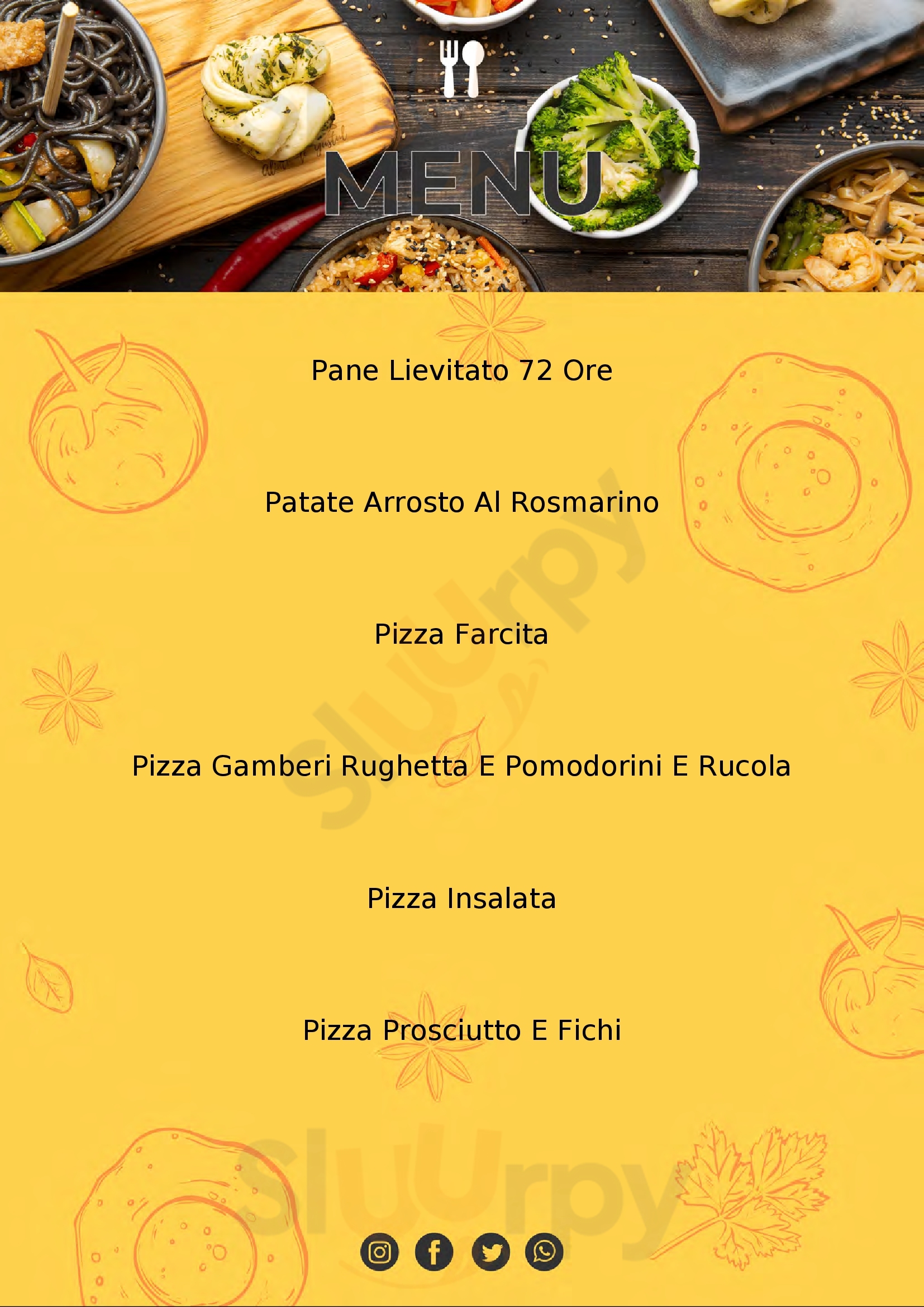 Alberto's Pizza Civitavecchia menù 1 pagina