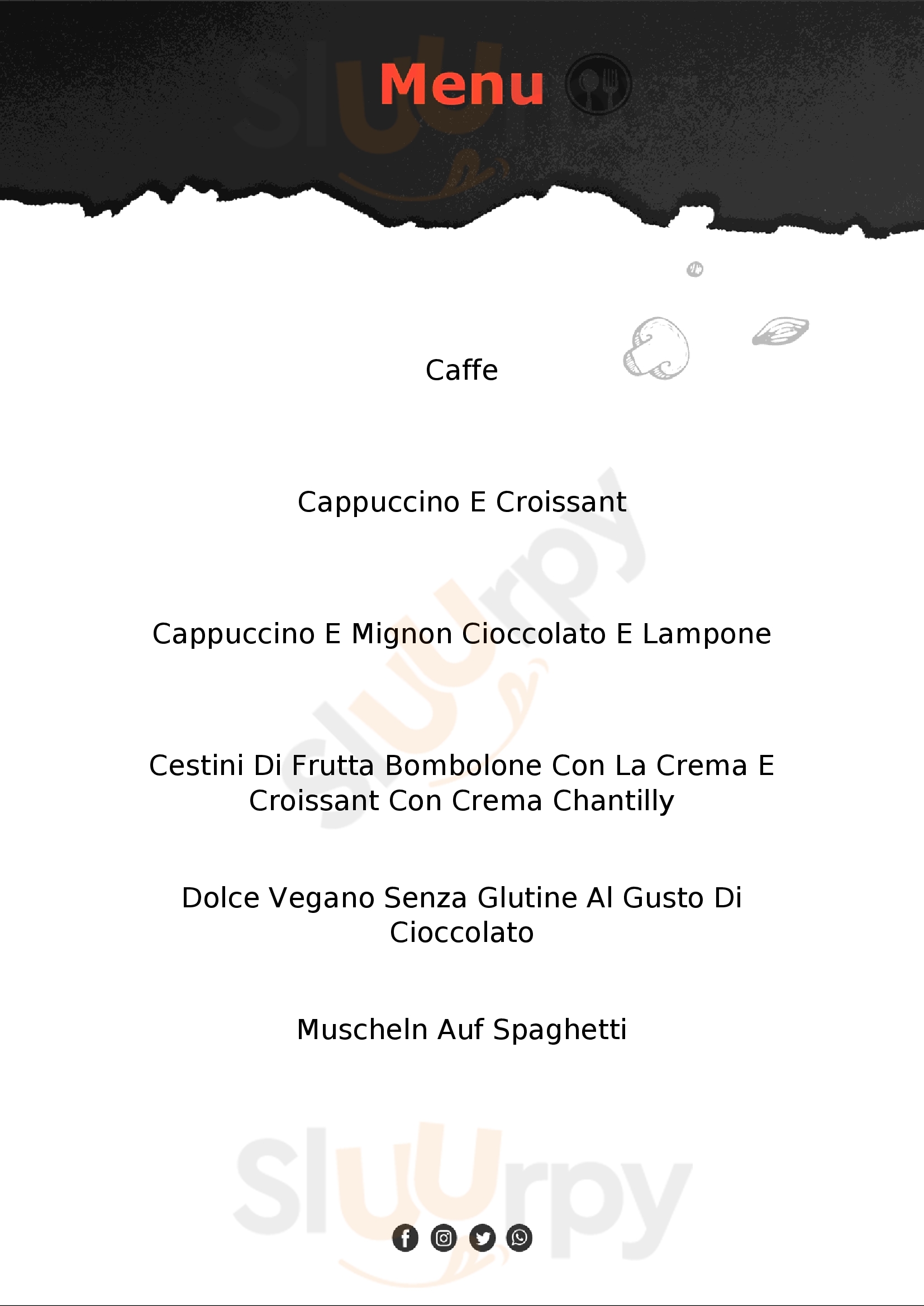 Buoniamici - Caffetteria Pasticceria Lido Di Camaiore menù 1 pagina