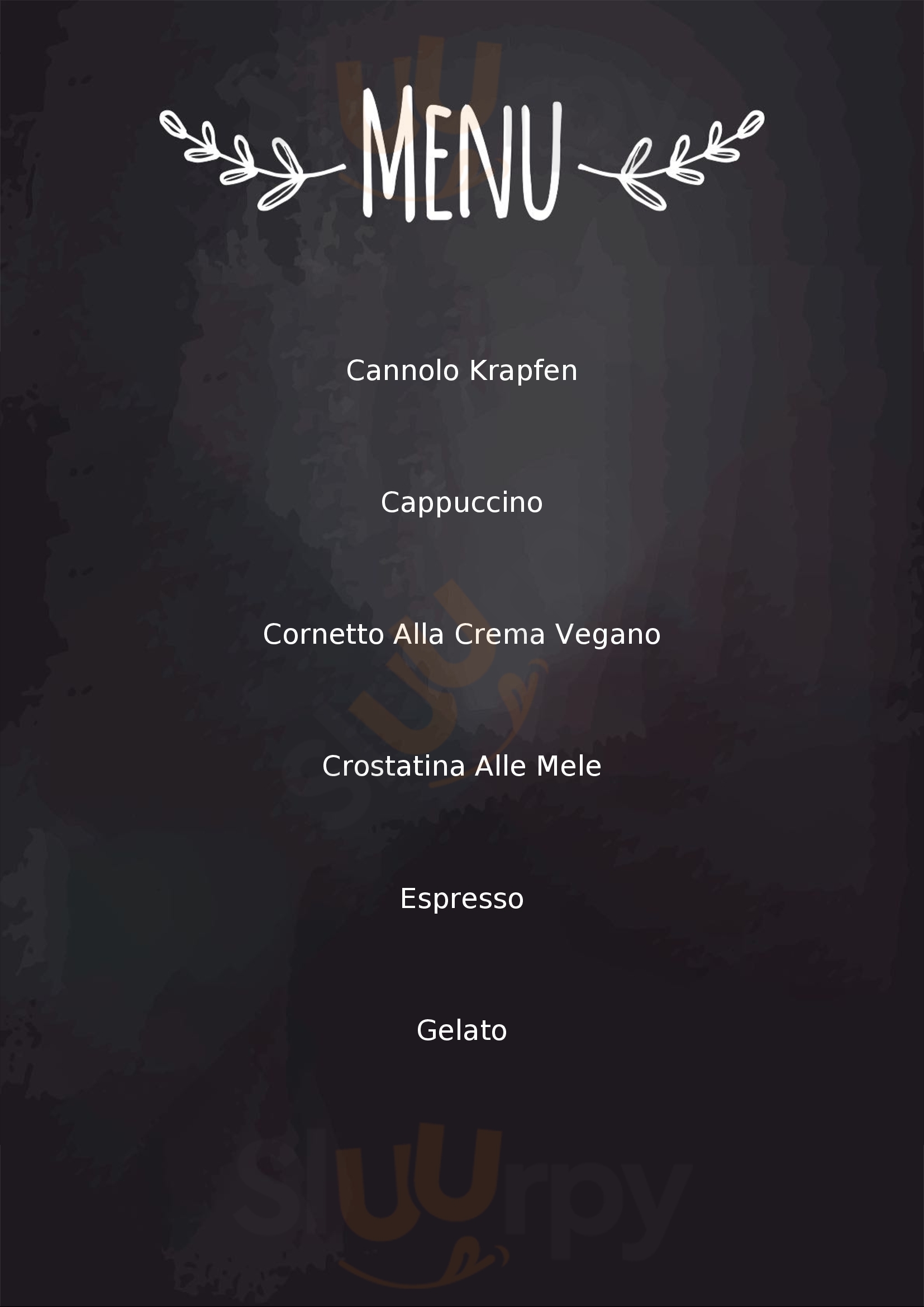 Pizzeria Pucceria La Tentazione Brindisi menù 1 pagina