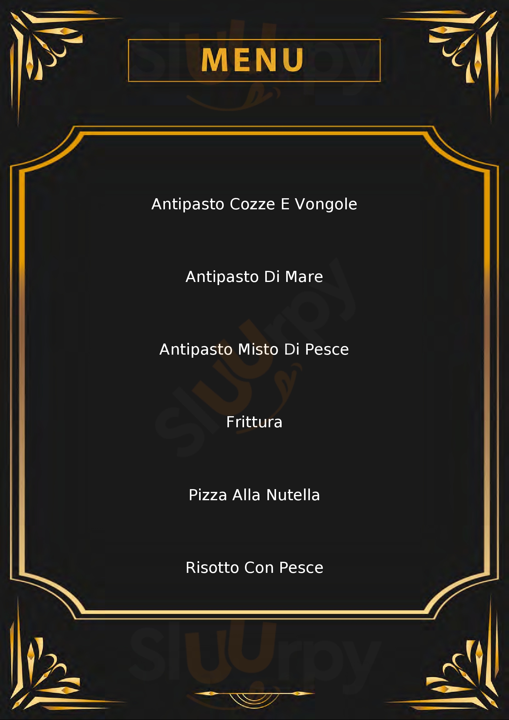 Ristorante Pizzeria Zio Pietro Ascoli Piceno menù 1 pagina