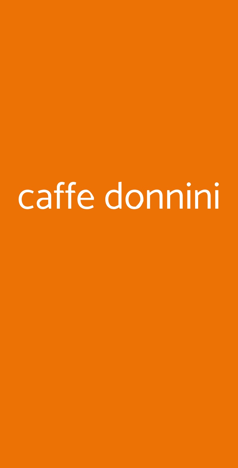 Caffe Donnini, Firenze