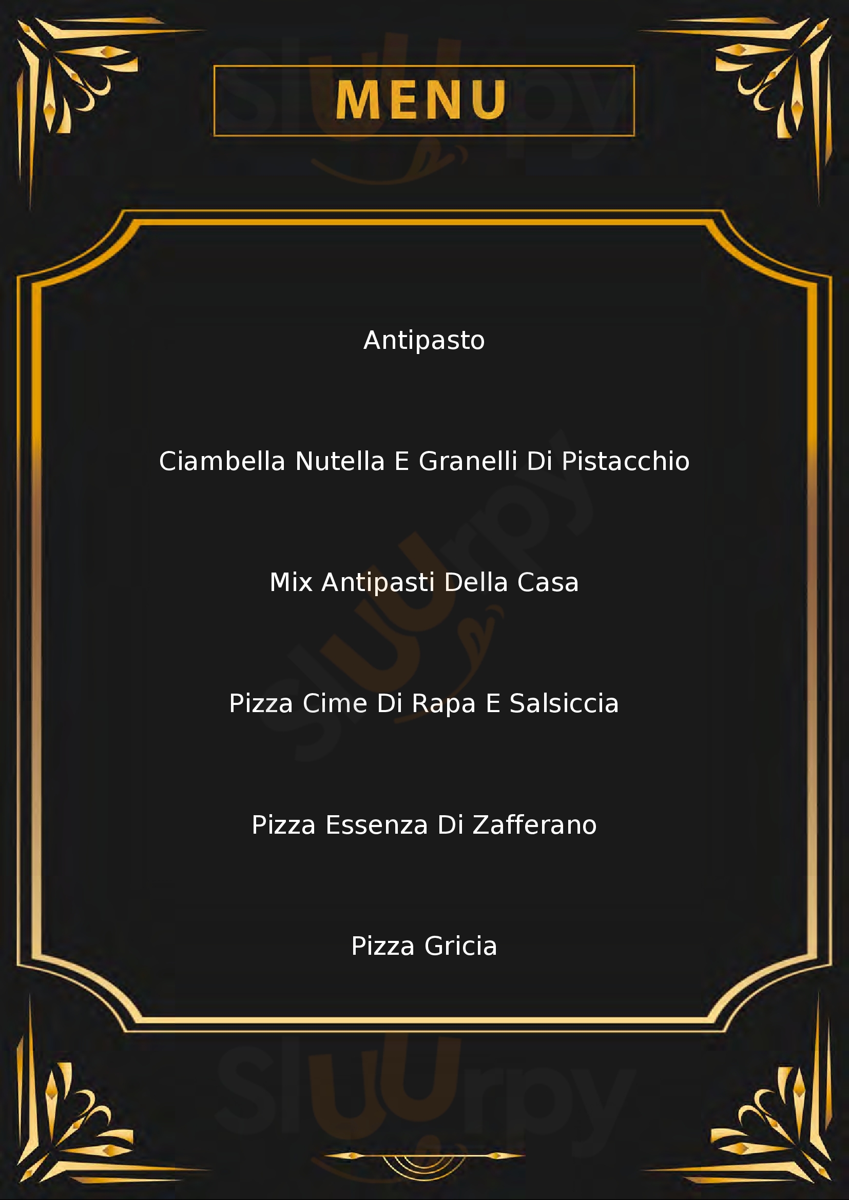 Pizzeria Fratelli Di Giovannantonio Giulianova menù 1 pagina