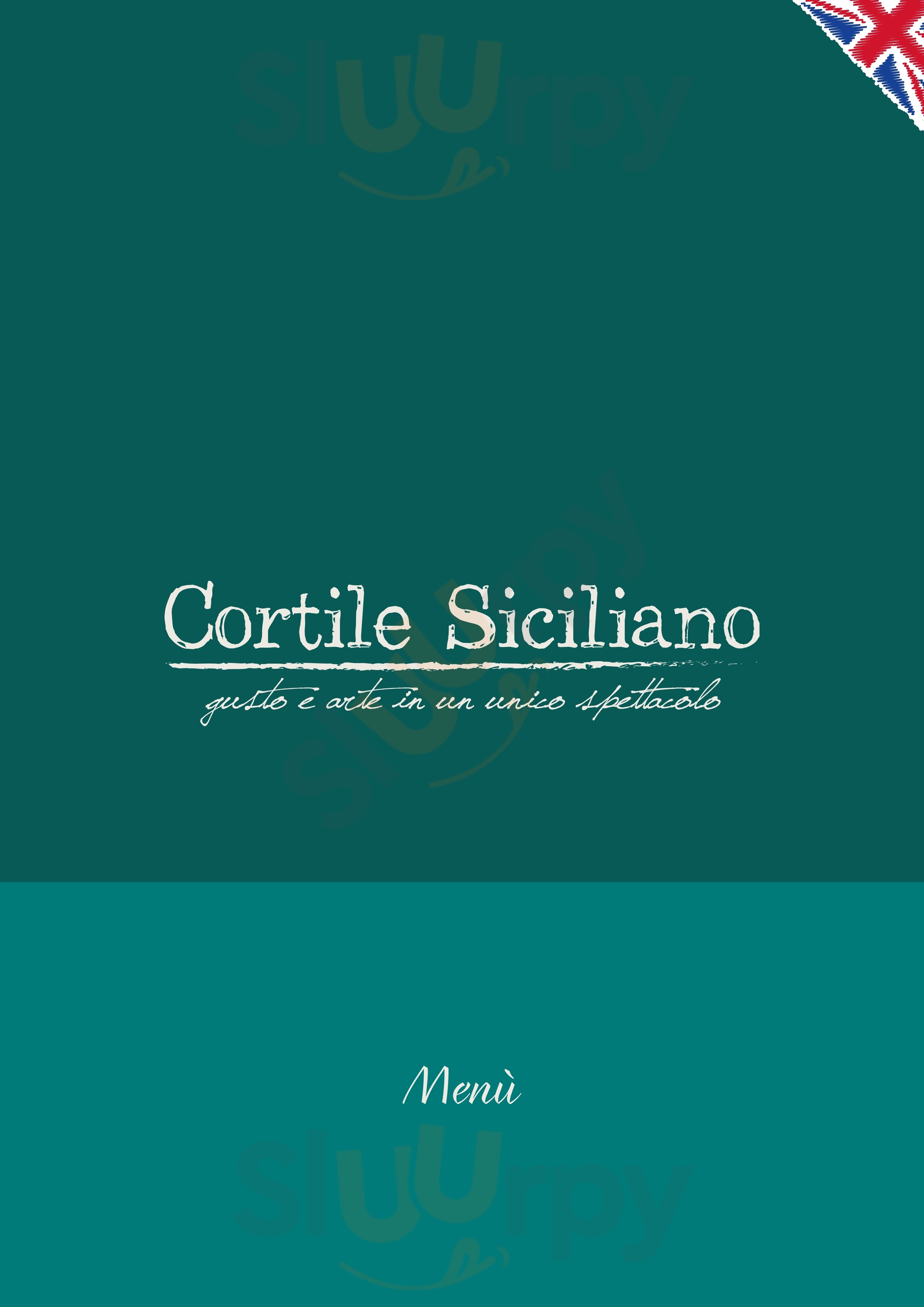 Cortile Siciliano Tremestieri Etneo menù 1 pagina