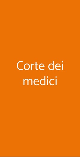 Corte Dei Medici, Catania