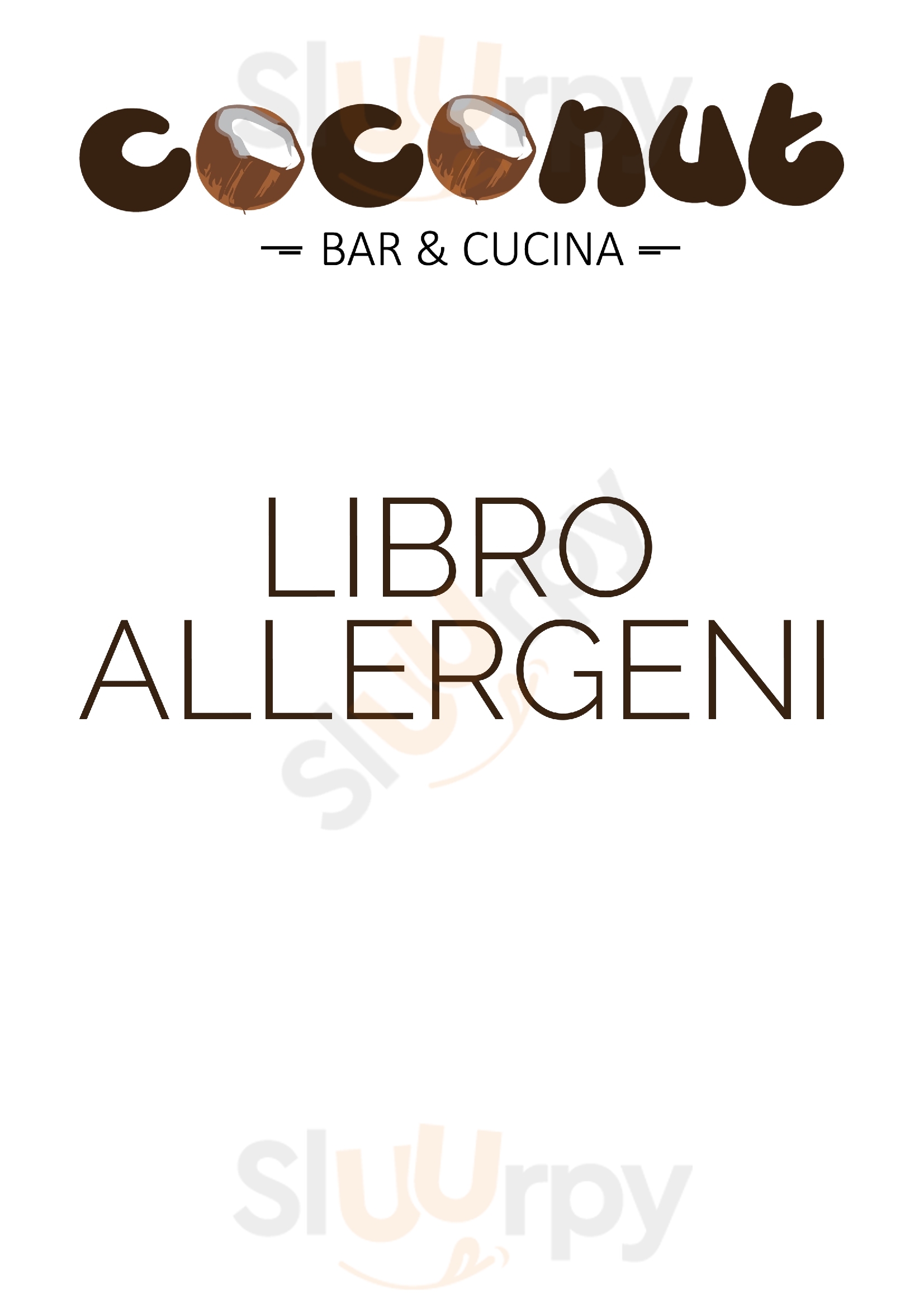 Coconut Bar & Cucina Bellaria-Igea Marina menù 1 pagina