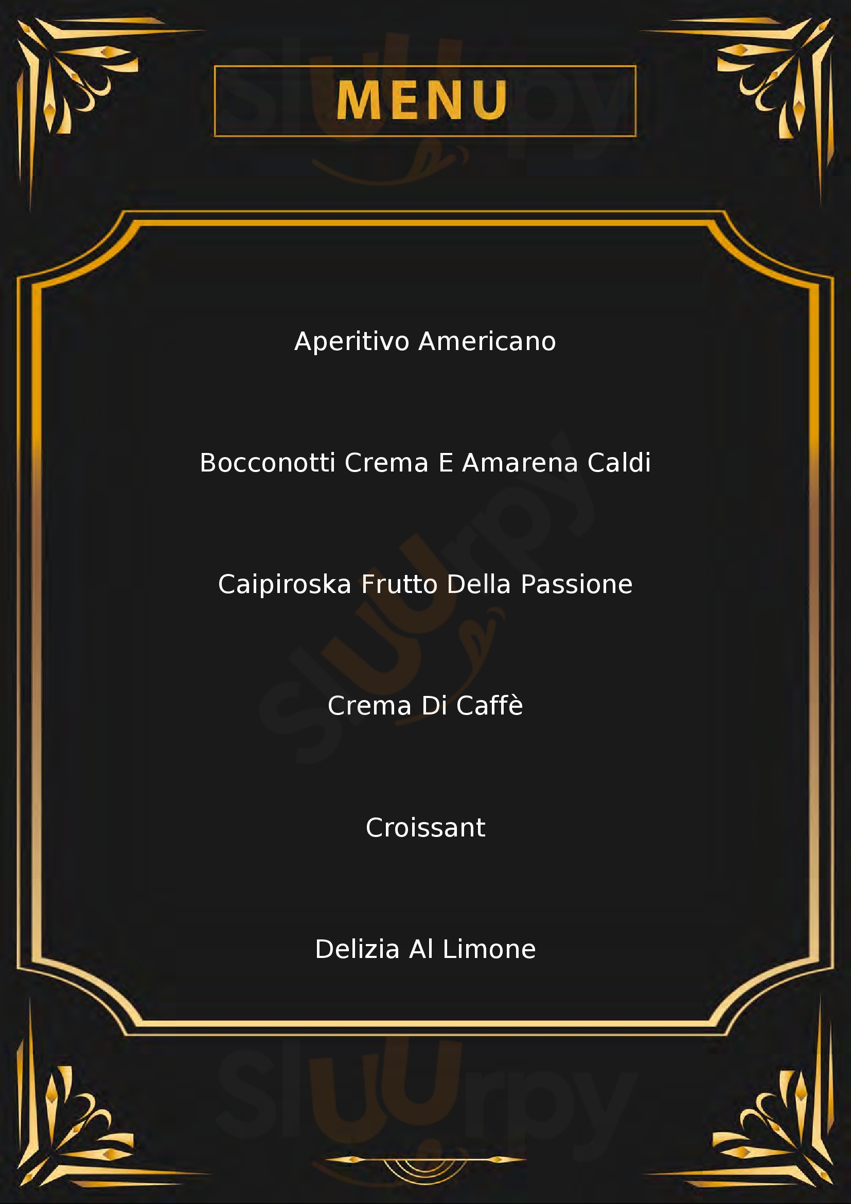 Caffe Nazionale Agropoli menù 1 pagina