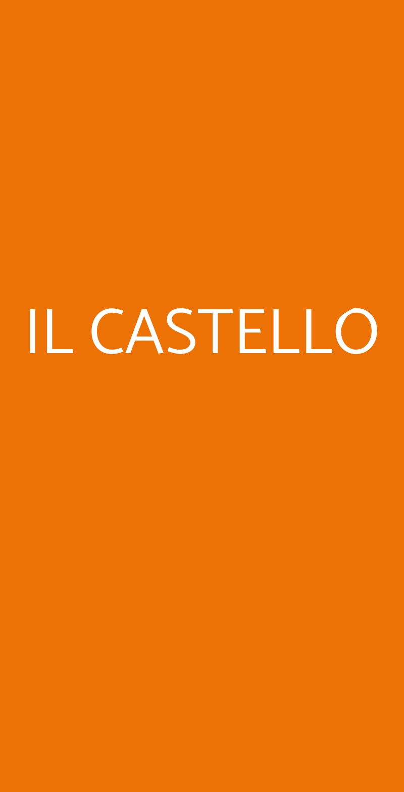 Il Castello Room and Breakfast Boutique Bologna menù 1 pagina