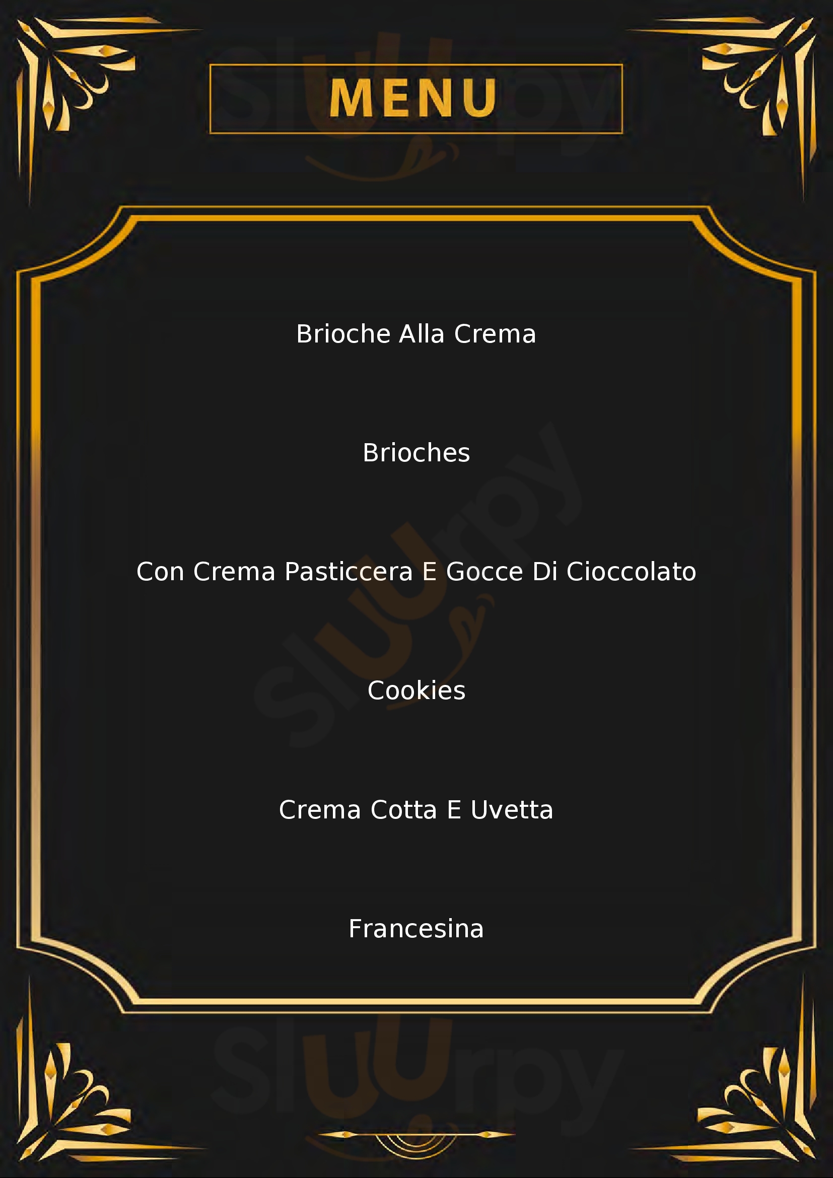 Pasticceria Dolce Gloria Abano Terme menù 1 pagina