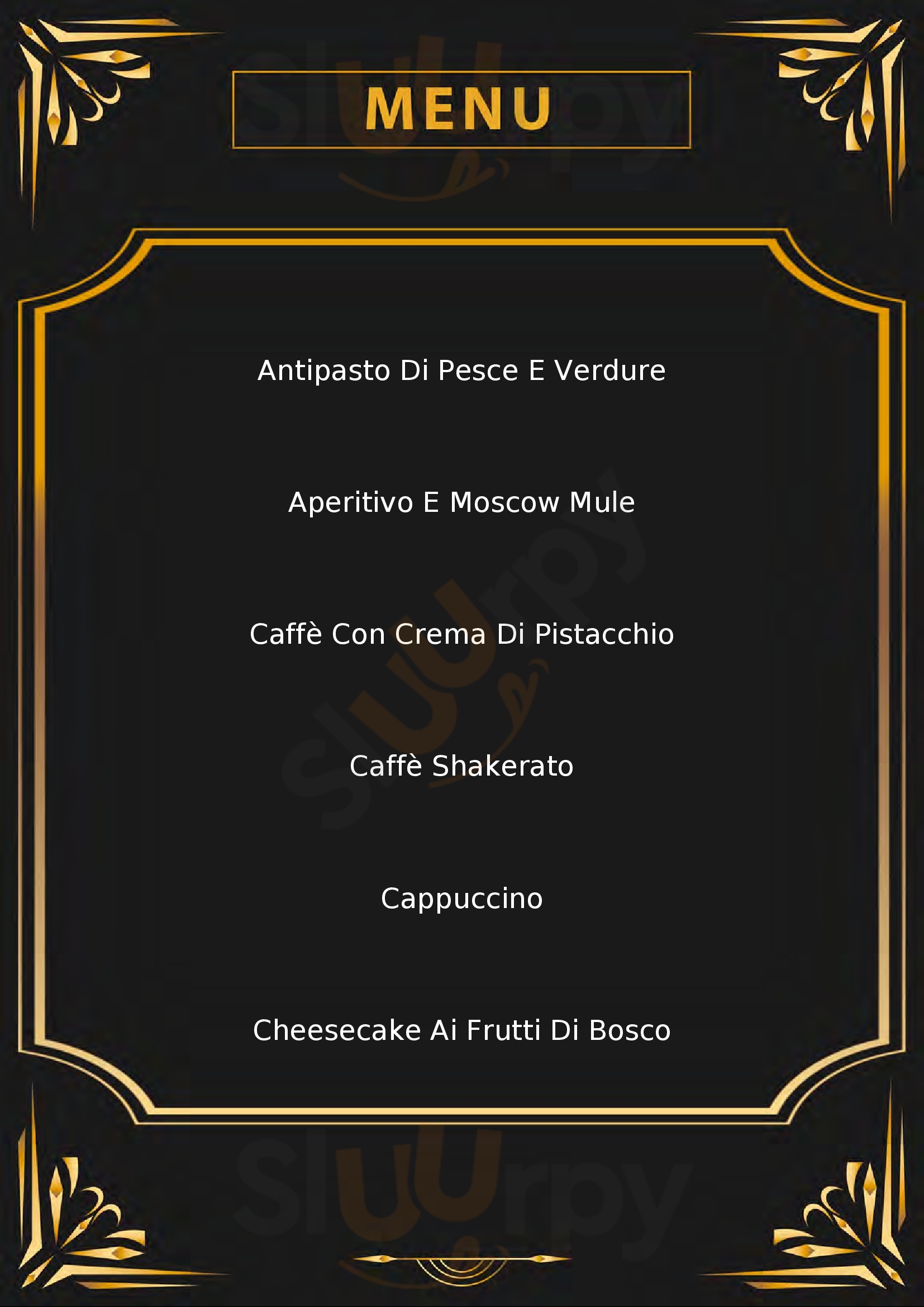 Caffe della piazza Osimo menù 1 pagina