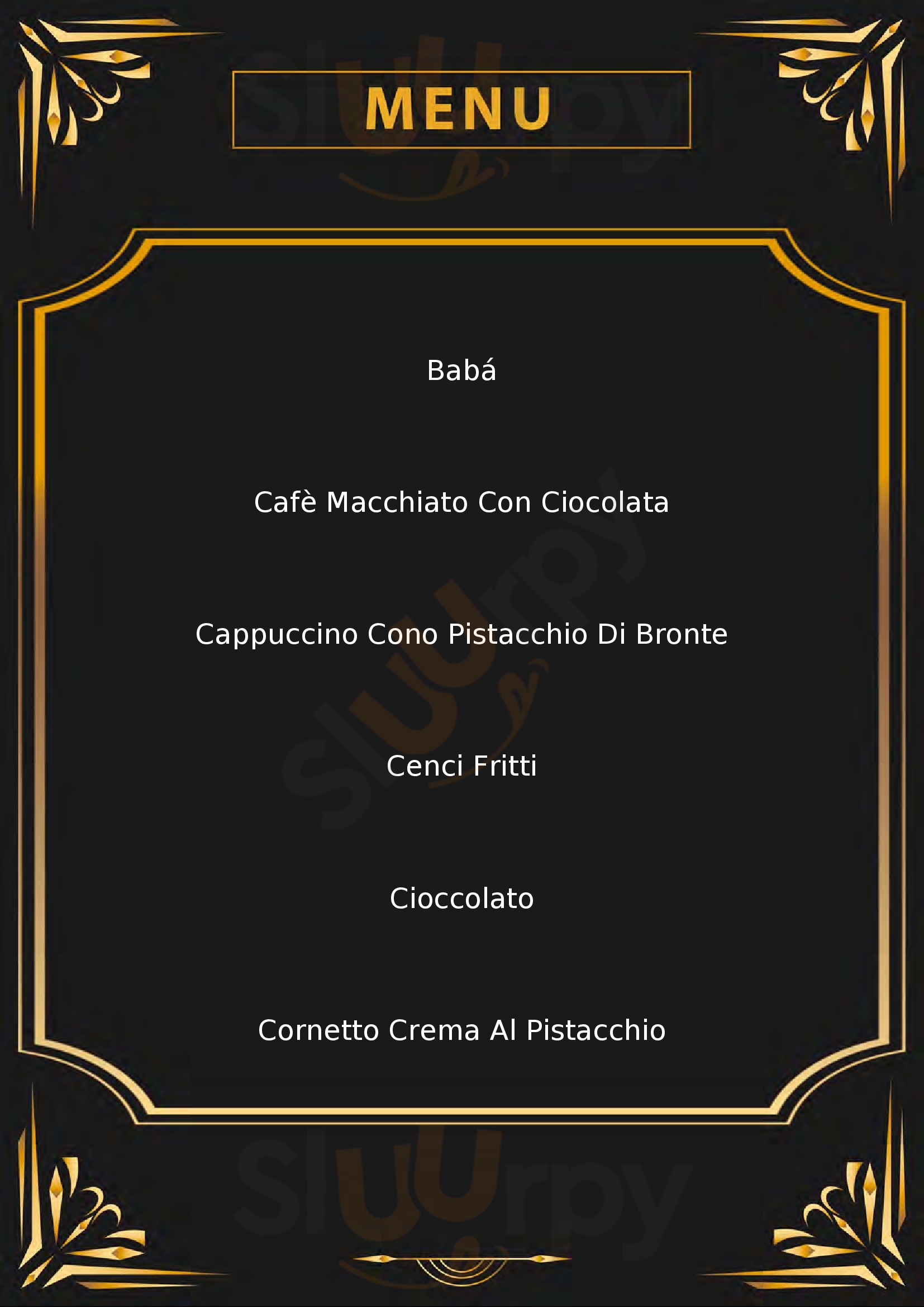 La Sfogliatella Bar Pasticceria Napoletana Montevarchi menù 1 pagina