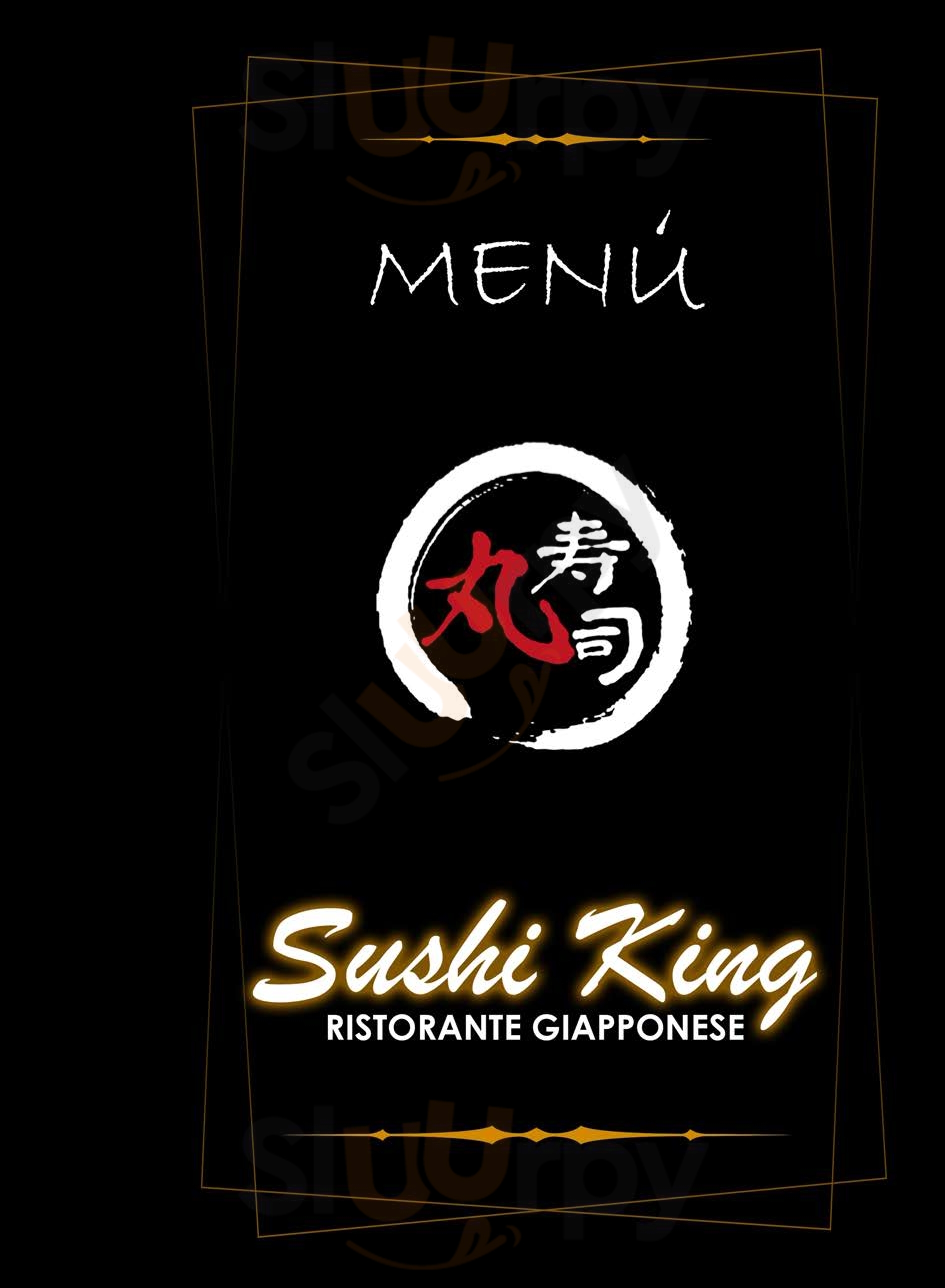 Sushi King Agliana menù 1 pagina
