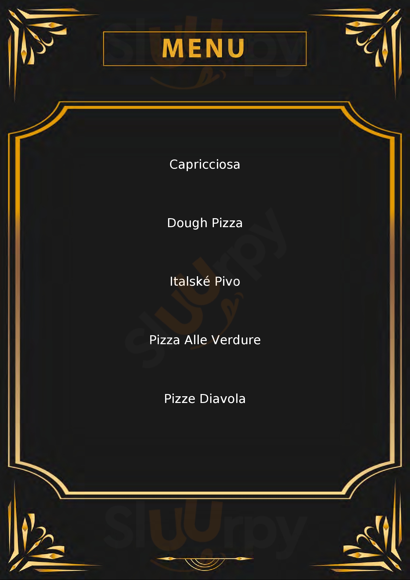 Pizzeria d'Asporto "La Rustica" Orio Al Serio menù 1 pagina