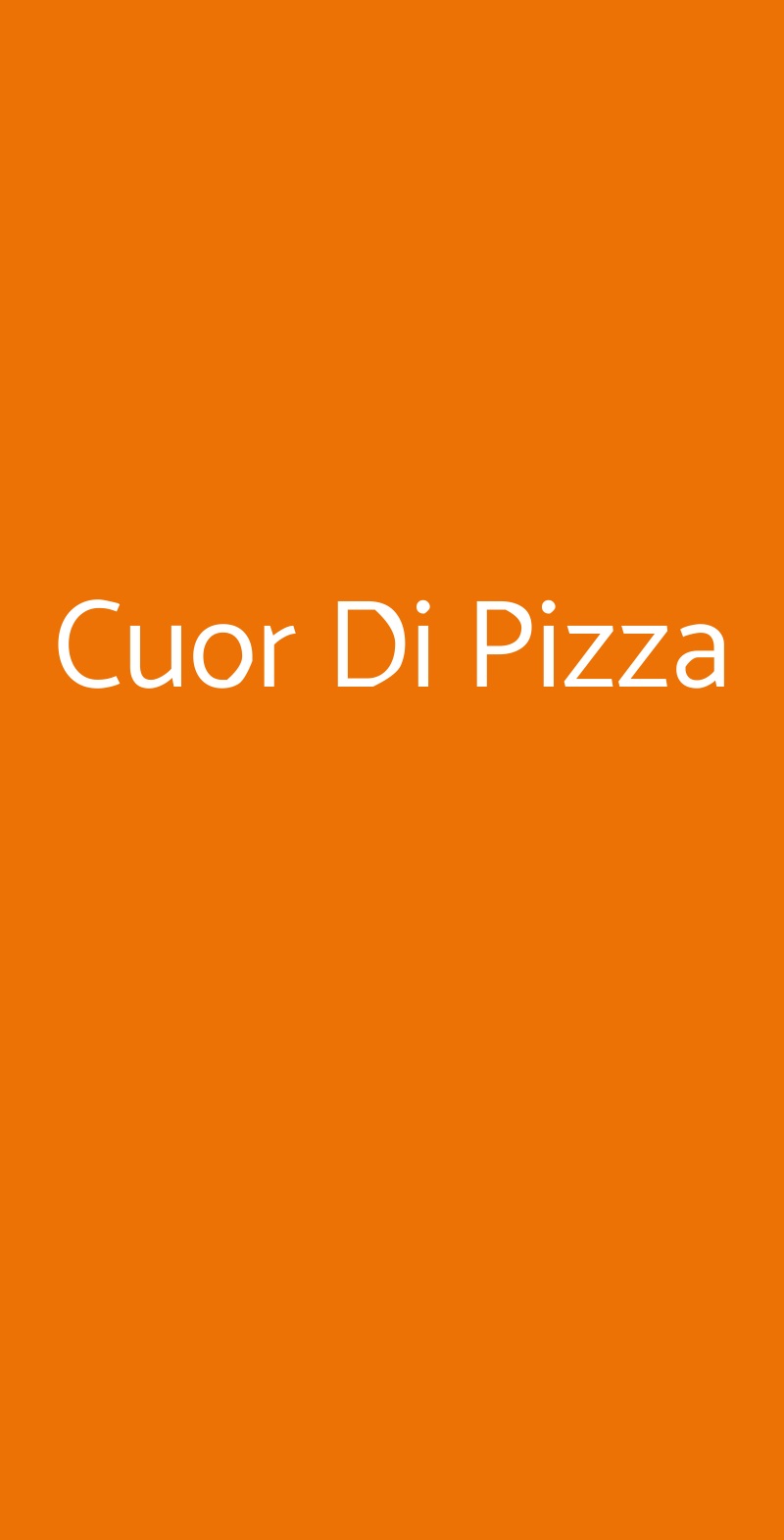 Cuor Di Pizza, Vicenza