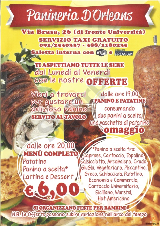 Panineria D'orleans, Palermo