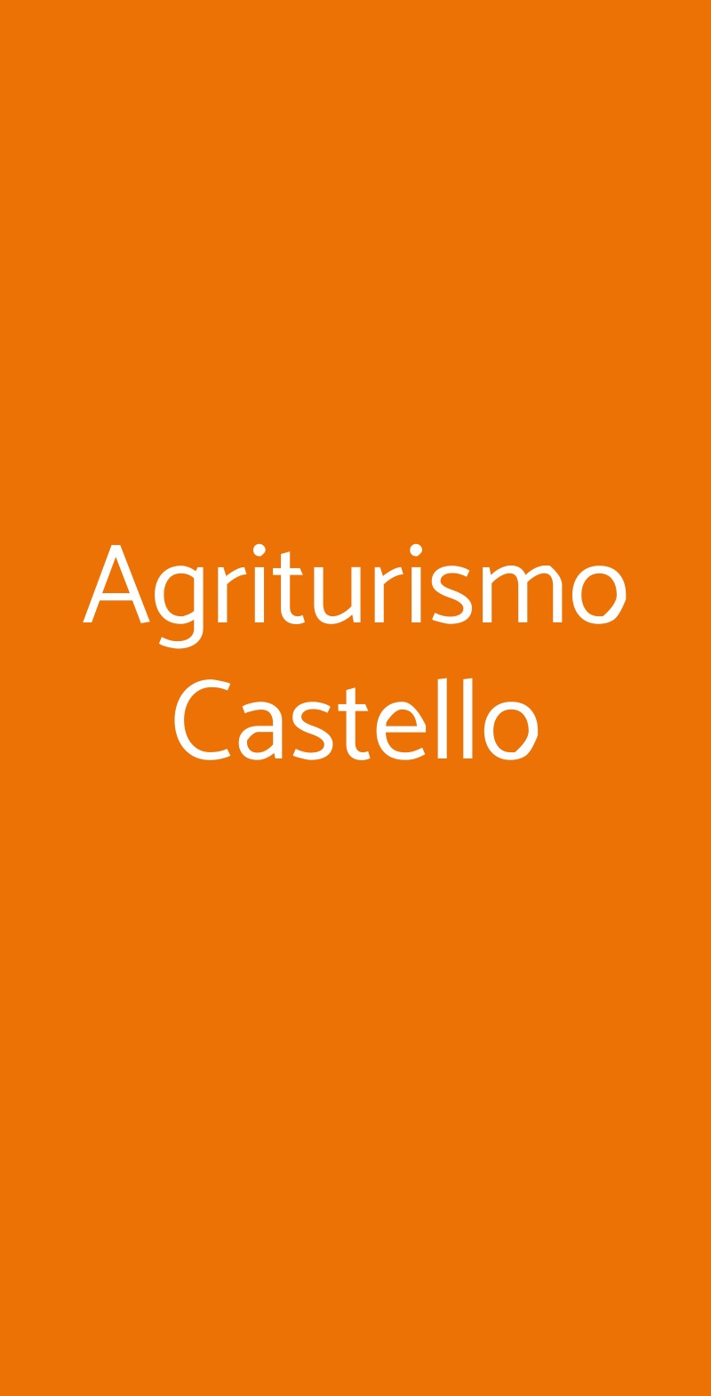 Agriturismo Castello San Giorgio la Molara menù 1 pagina