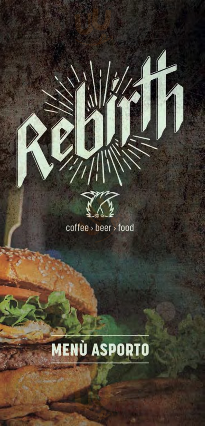Rebirth Pub Risto - Pub Roncade menù 1 pagina