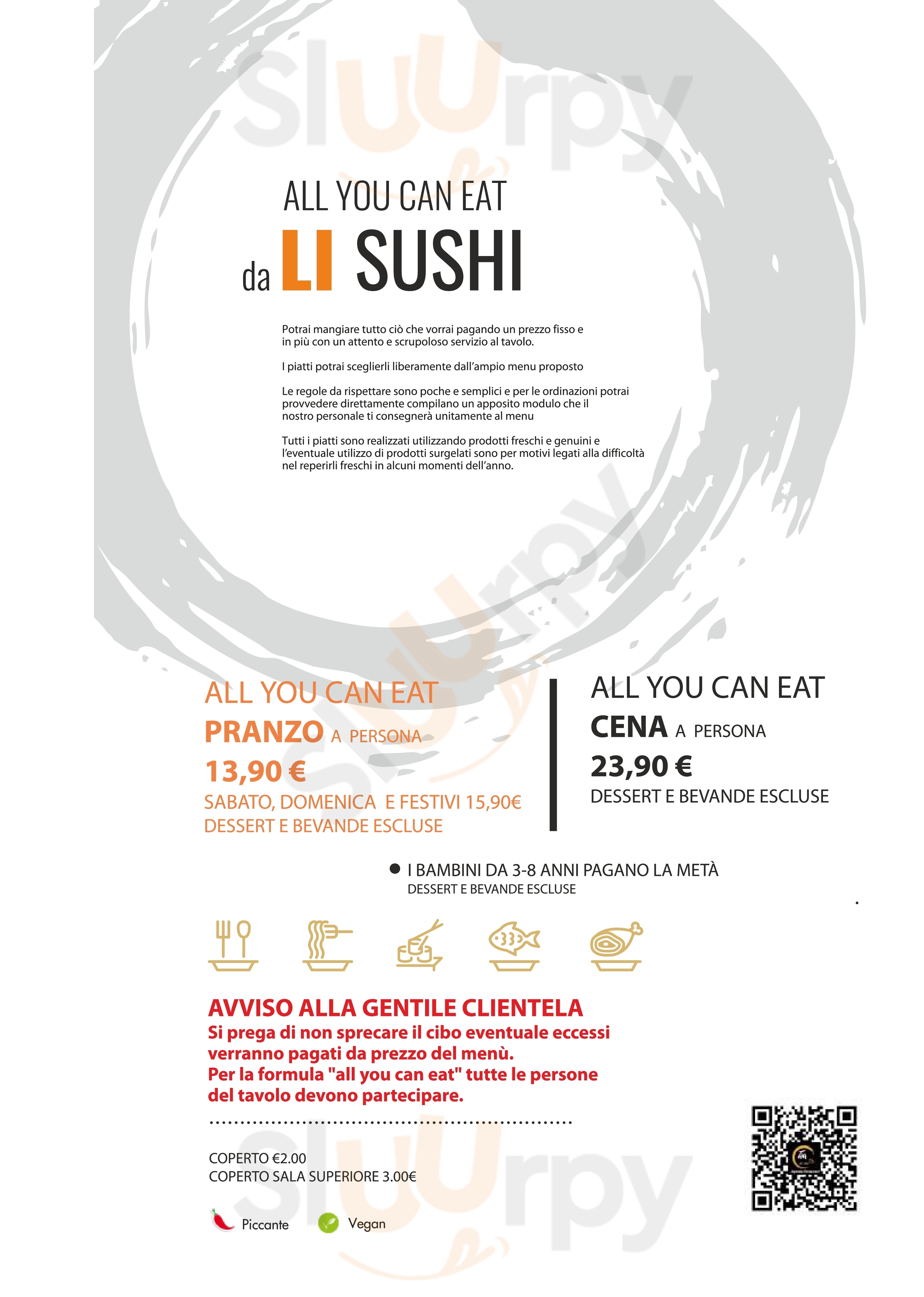 Li Sushi San Martino Buon Albergo menù 1 pagina