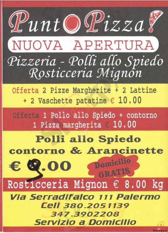 Punto Pizza, Palermo