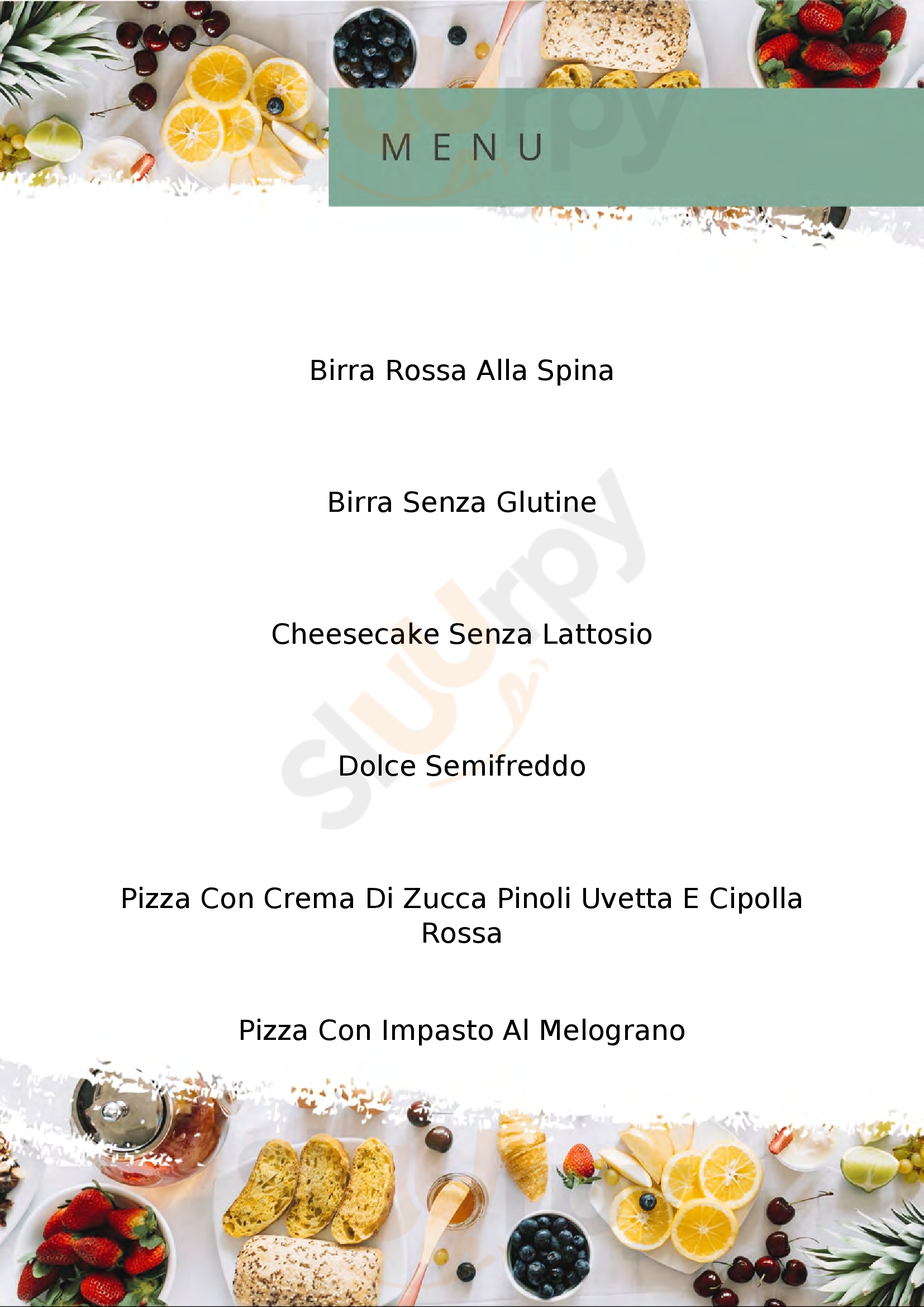 Il Melograno Ristorante Pizzeria & Shop Palmanova menù 1 pagina