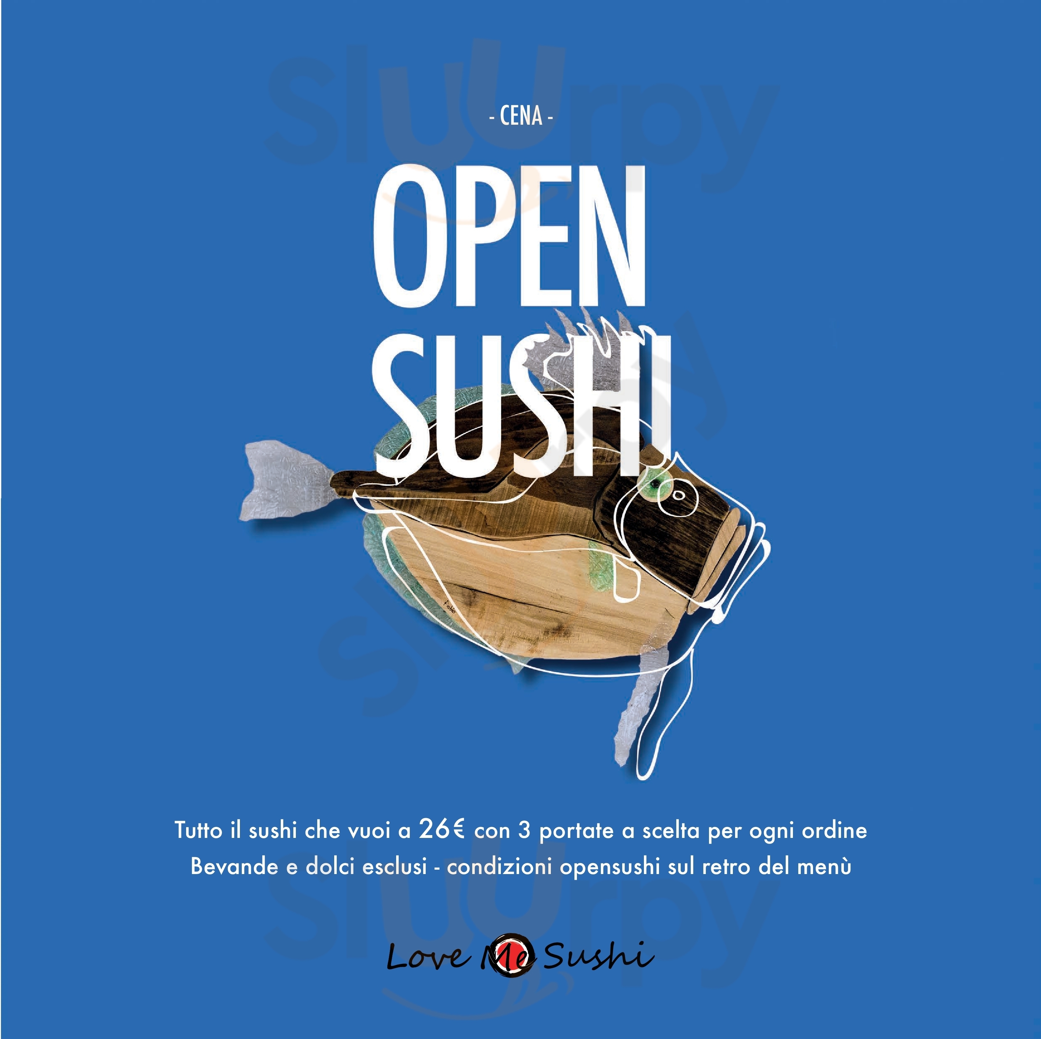 Love Me Sushi Lesmo menù 1 pagina