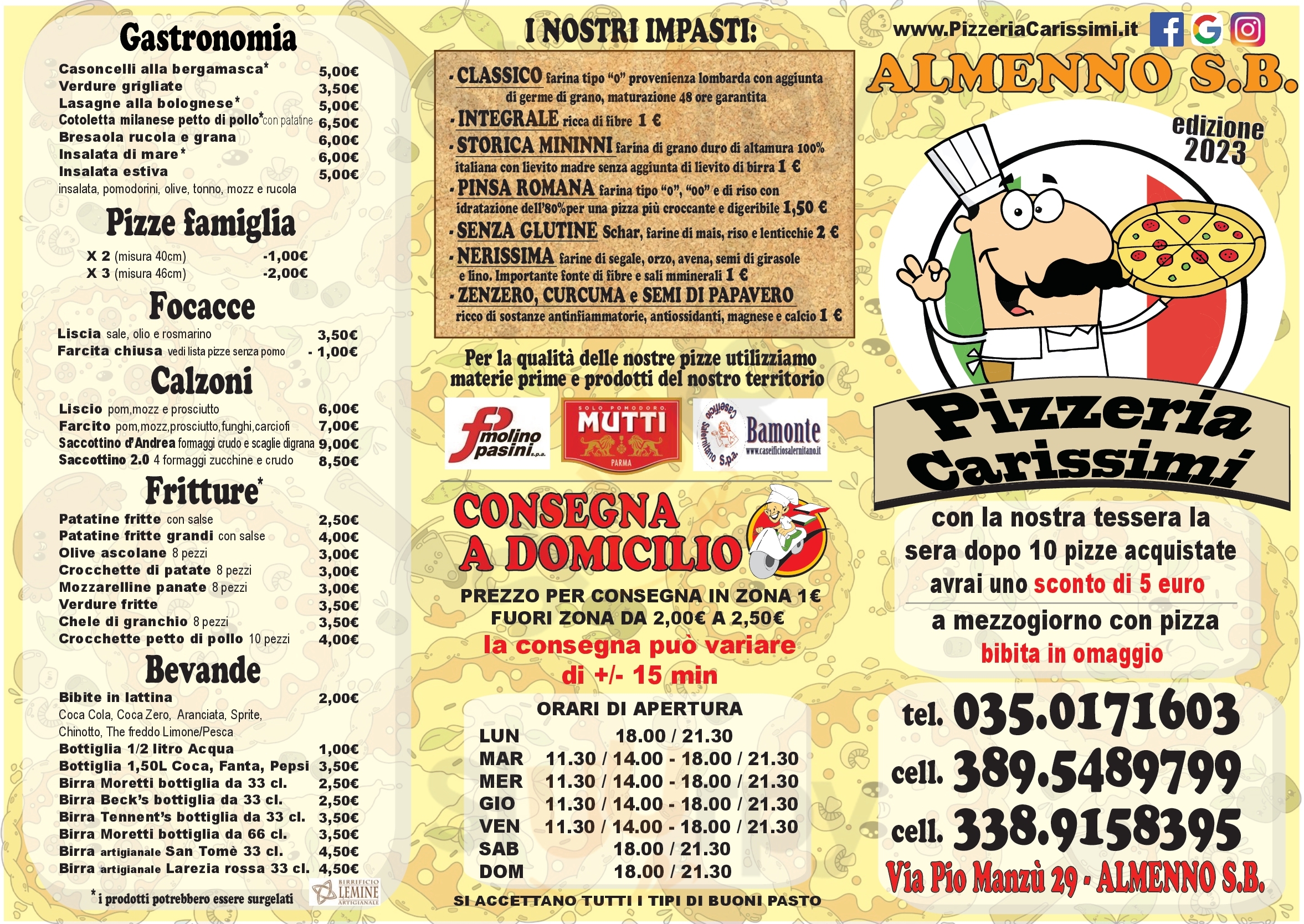 Pizzeria Carissimi, Almenno San Bartolomeo