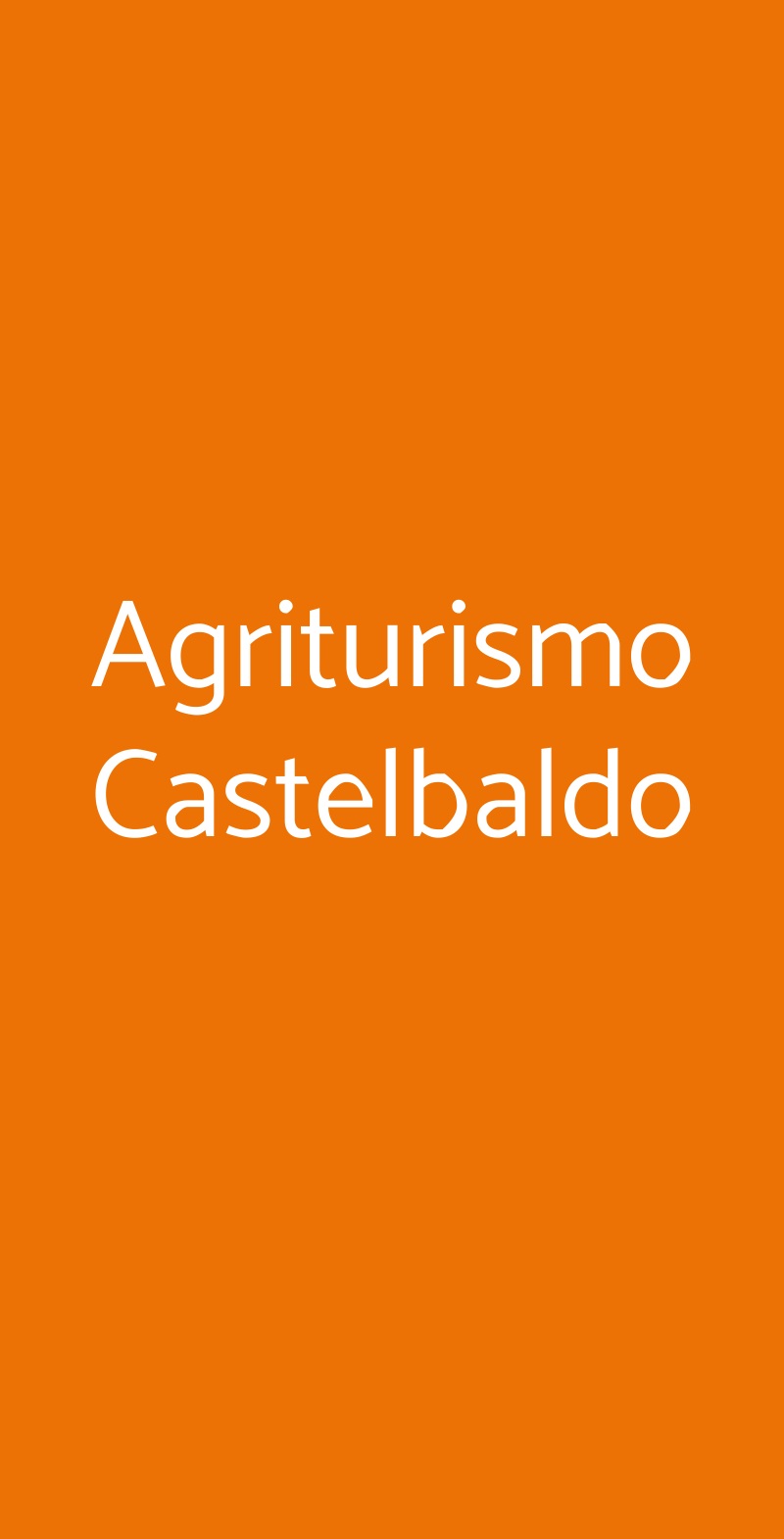 Agriturismo Castelbaldo Castelbaldo menù 1 pagina
