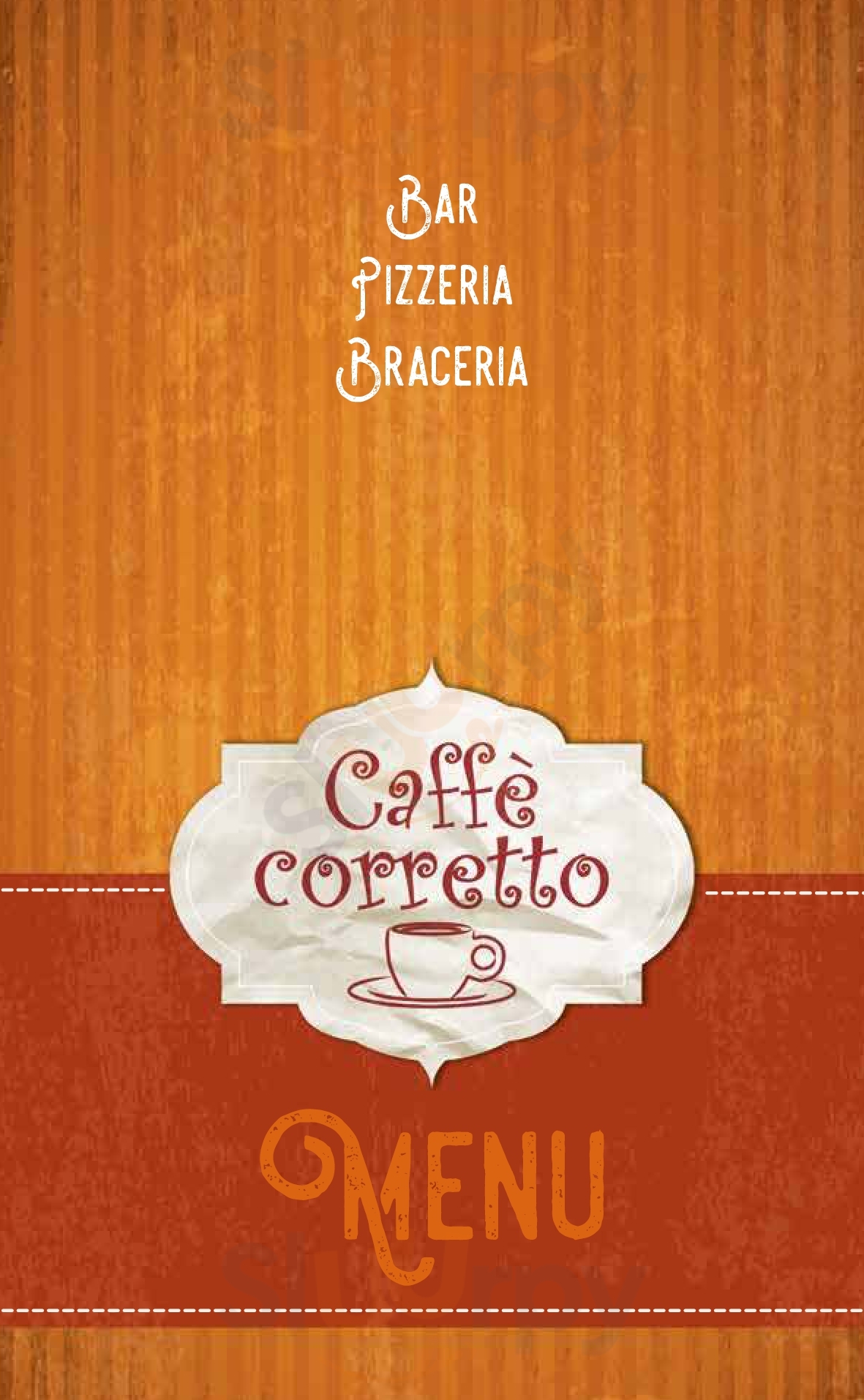 Caffe Corretto San Venanzo menù 1 pagina