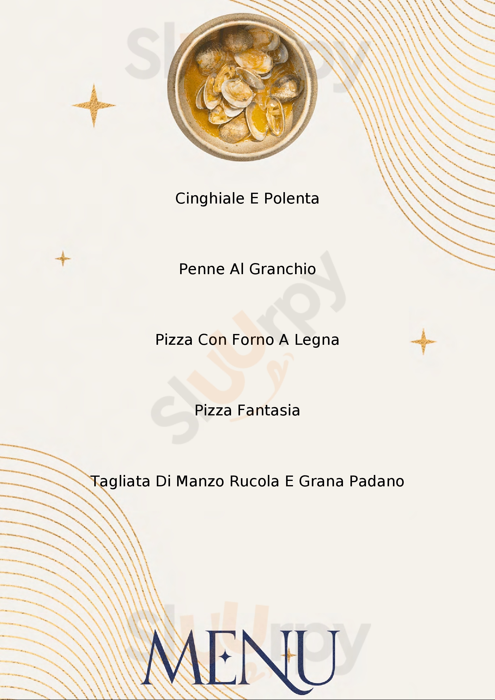 Osteria Da Beppe & Paolo Ristorante Pizzeria Pontirolo Nuovo menù 1 pagina