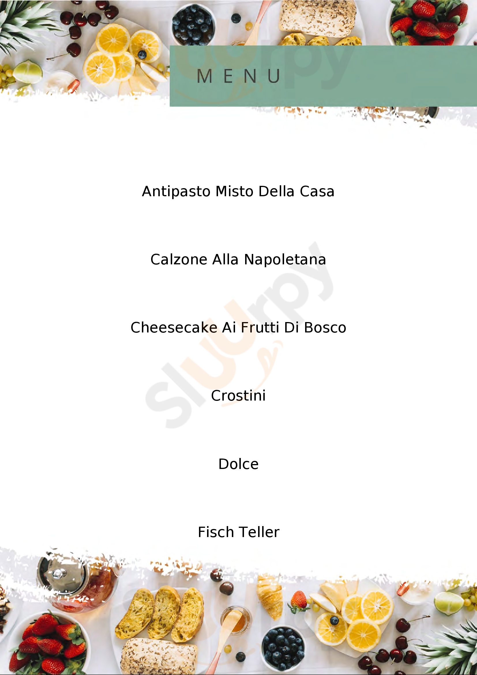 Al Ledra Ristorante Pizzeria Artegna menù 1 pagina