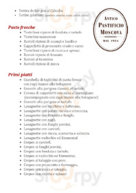 Antico Pastificio Moscova