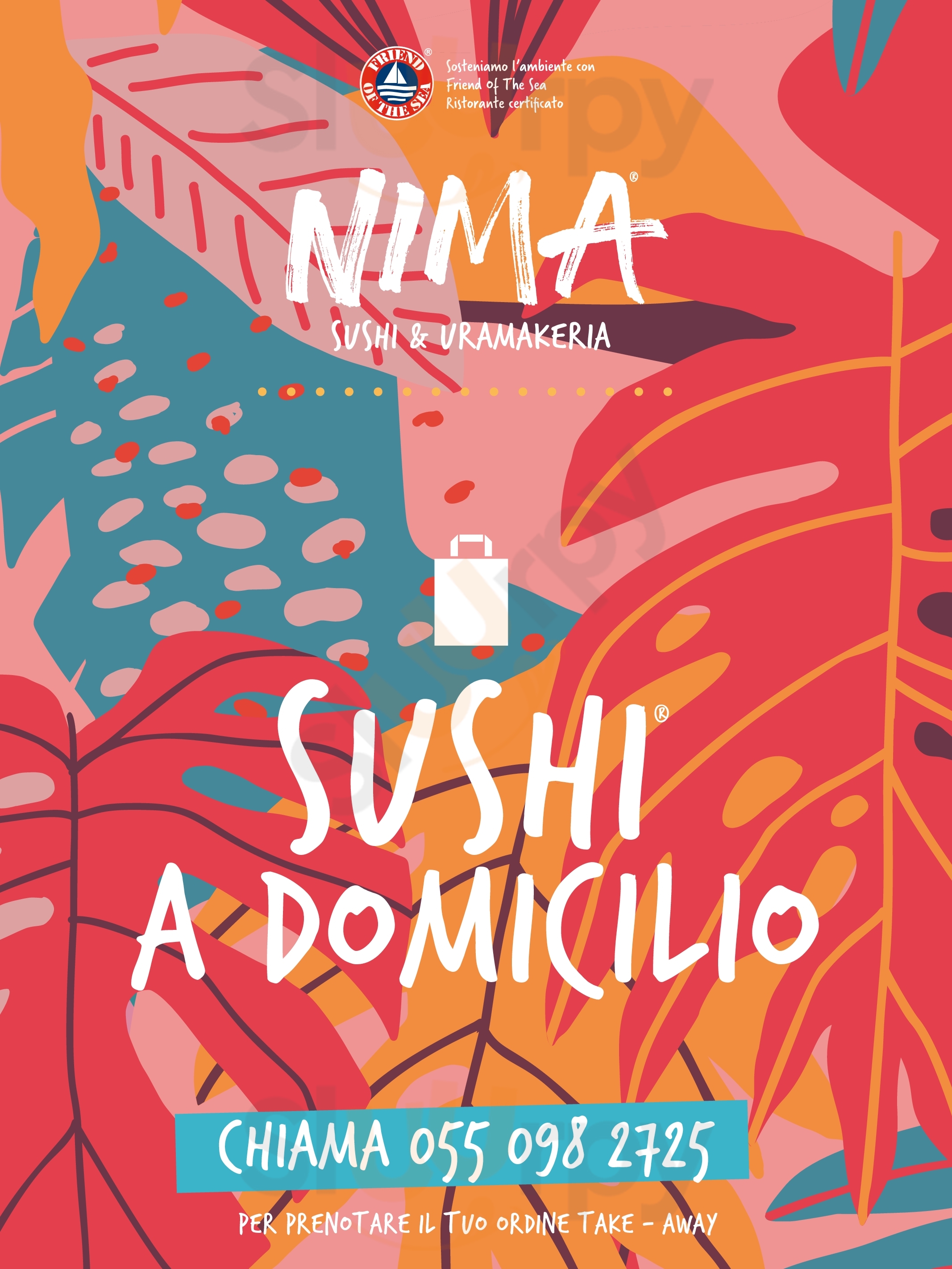 NIMA Sushi & Uramakeria (Sempione) Milano menù 1 pagina
