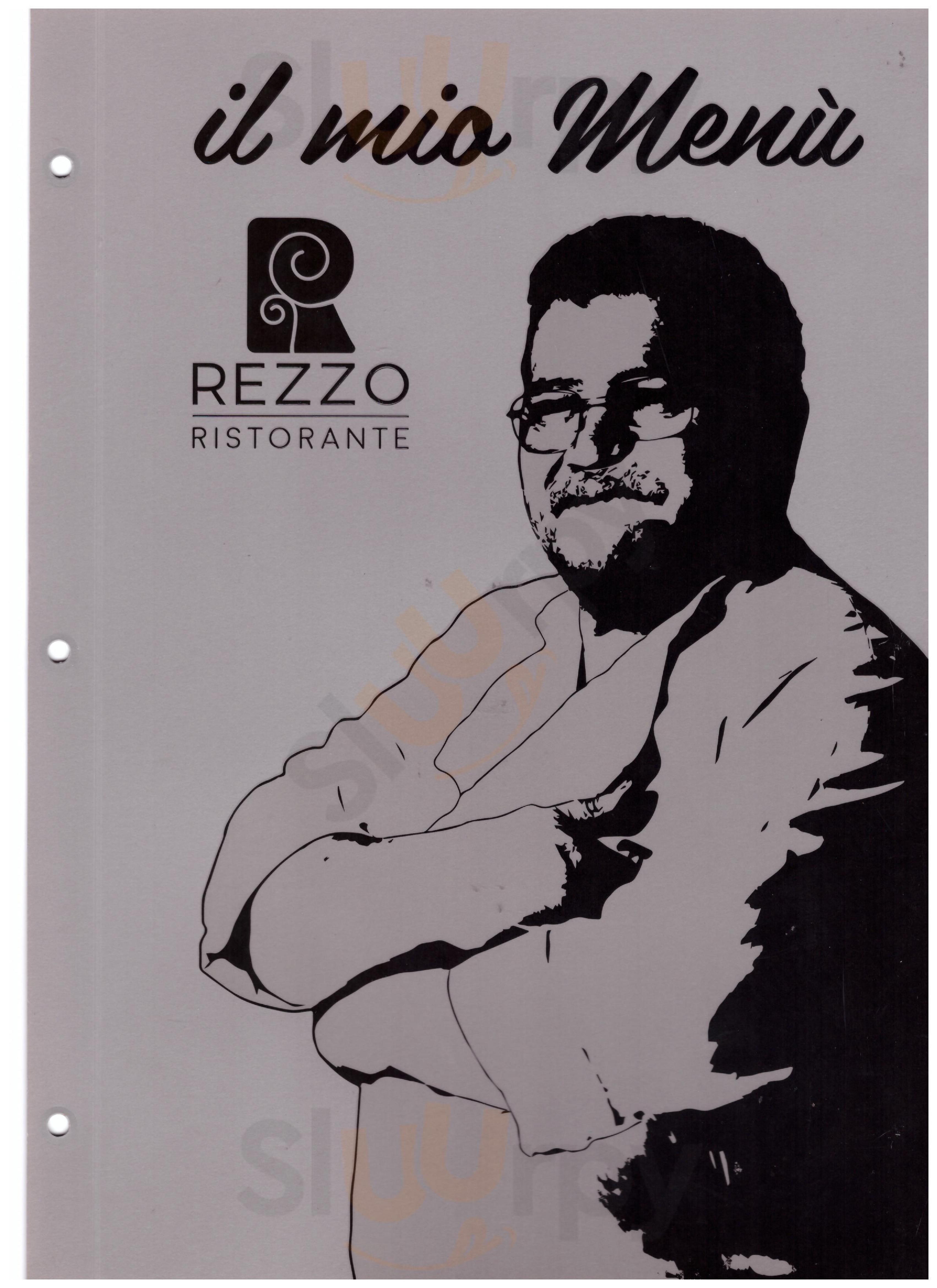 Ristorante Pizzeria Rezzo Monte San Giacomo menù 1 pagina