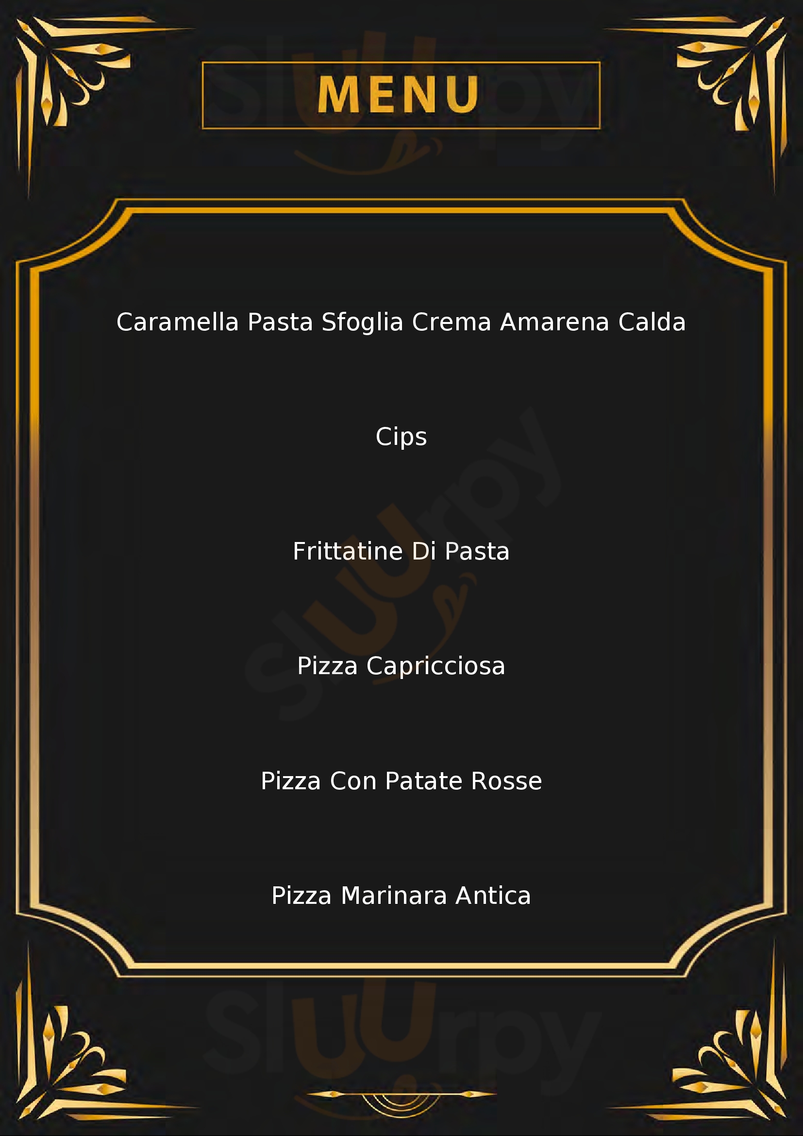 MaMa Pizza & Fritti Ottaviano menù 1 pagina